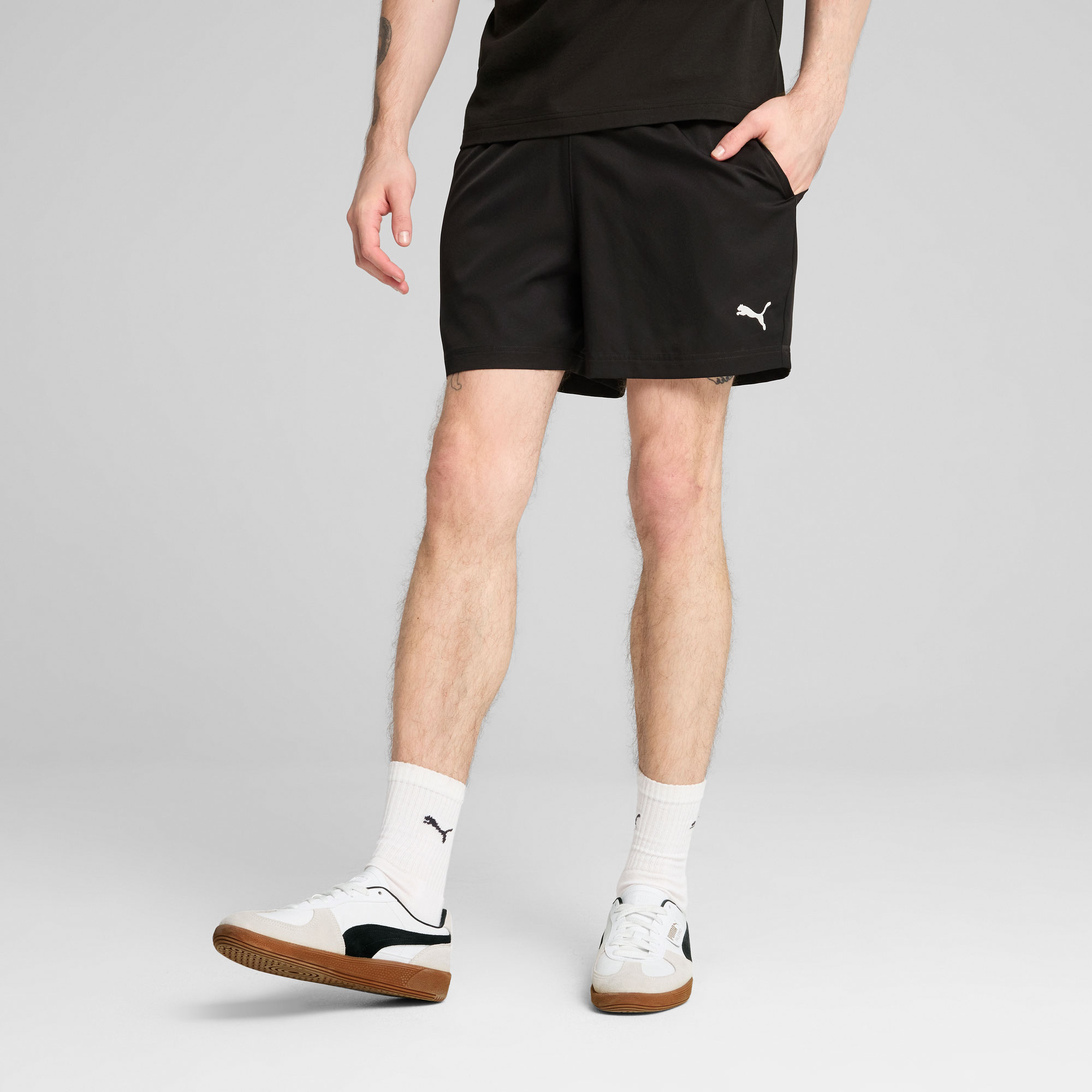 Puma Shorts Essentials 12cm, NEGRO, hi-res