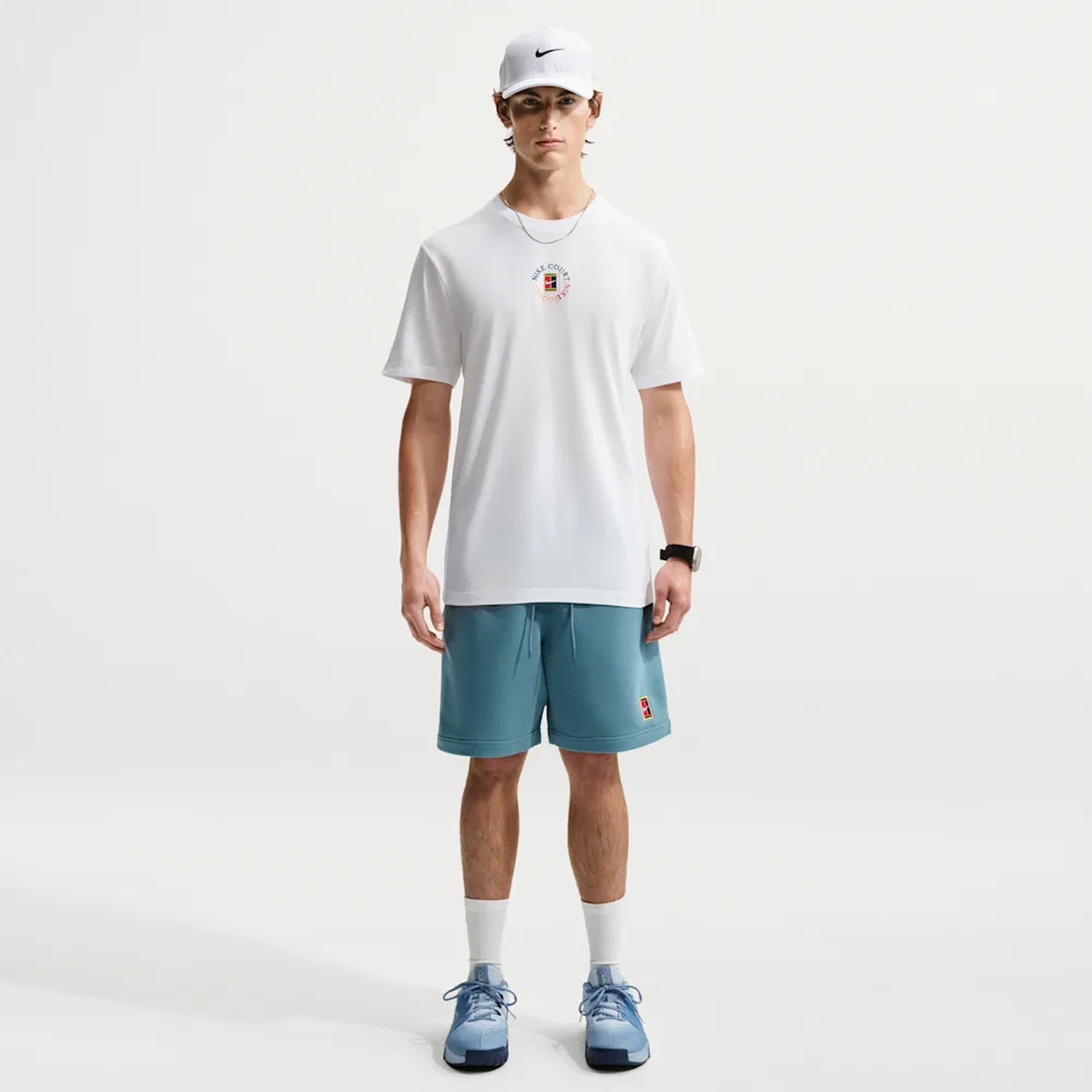 NikeCourt Polera de Tenis Dri-FIT, BLANCO, hi-res