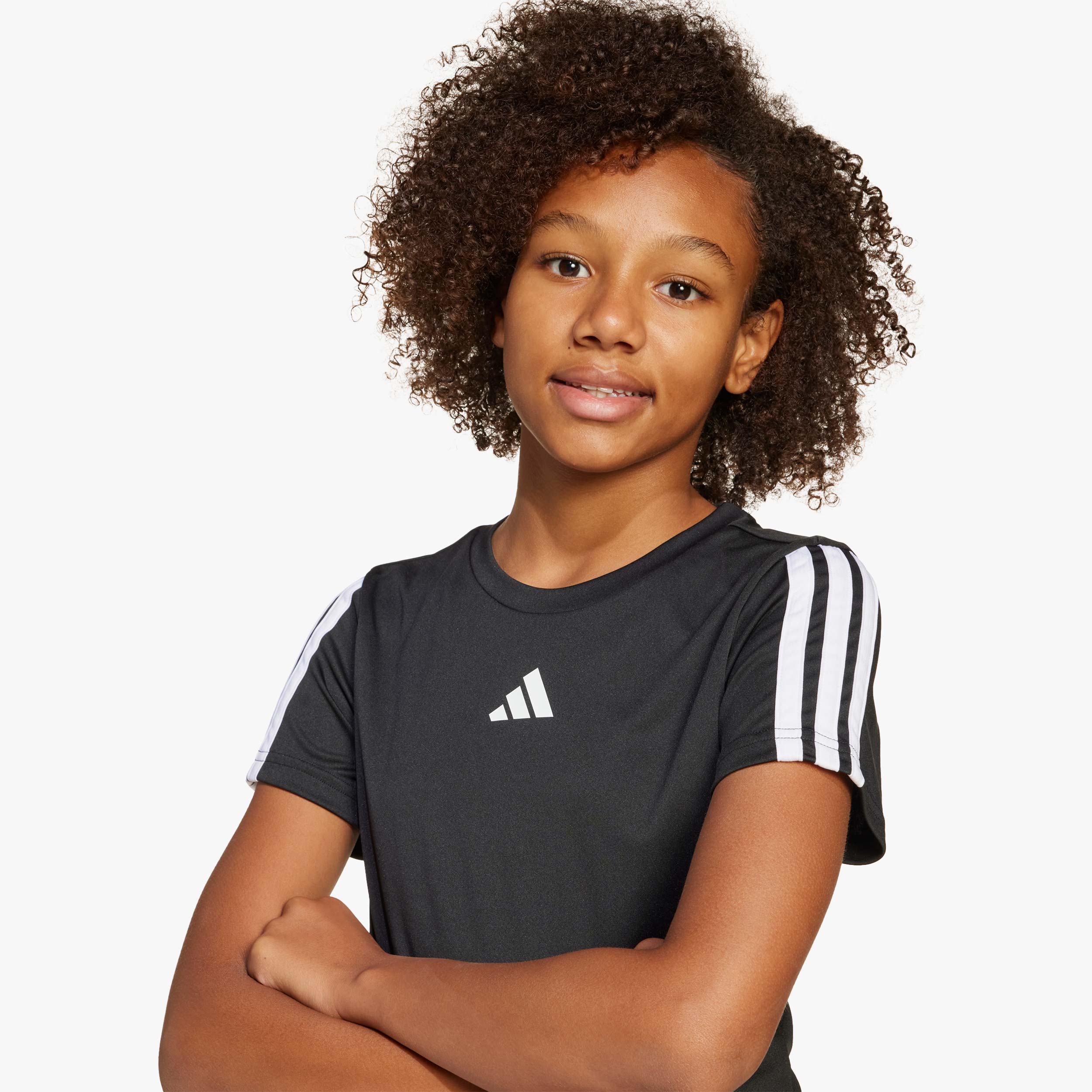 adidas Polera Training Essentials, NEGRO, hi-res