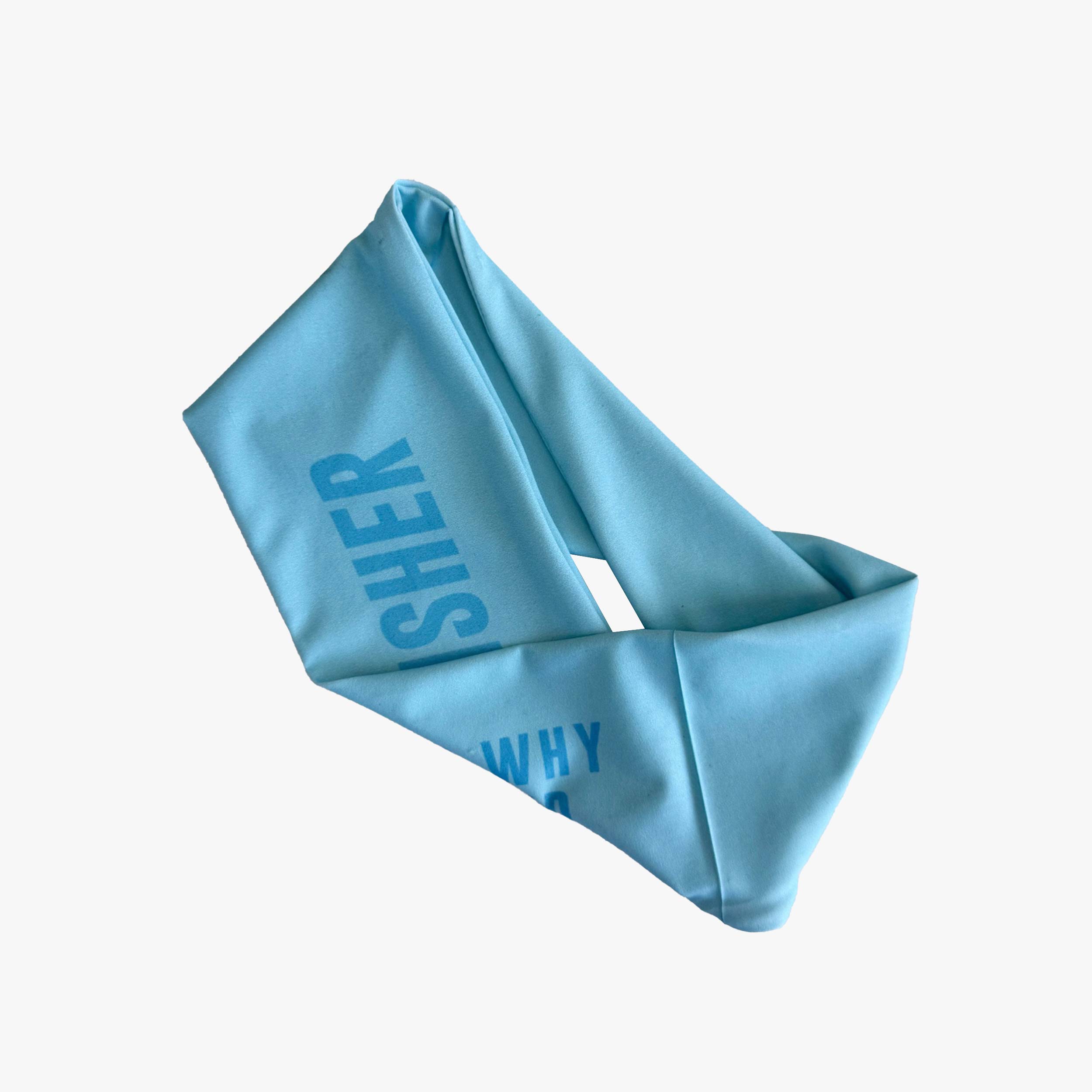 Finisher Cintillo Running Reversible, AZUL, hi-res