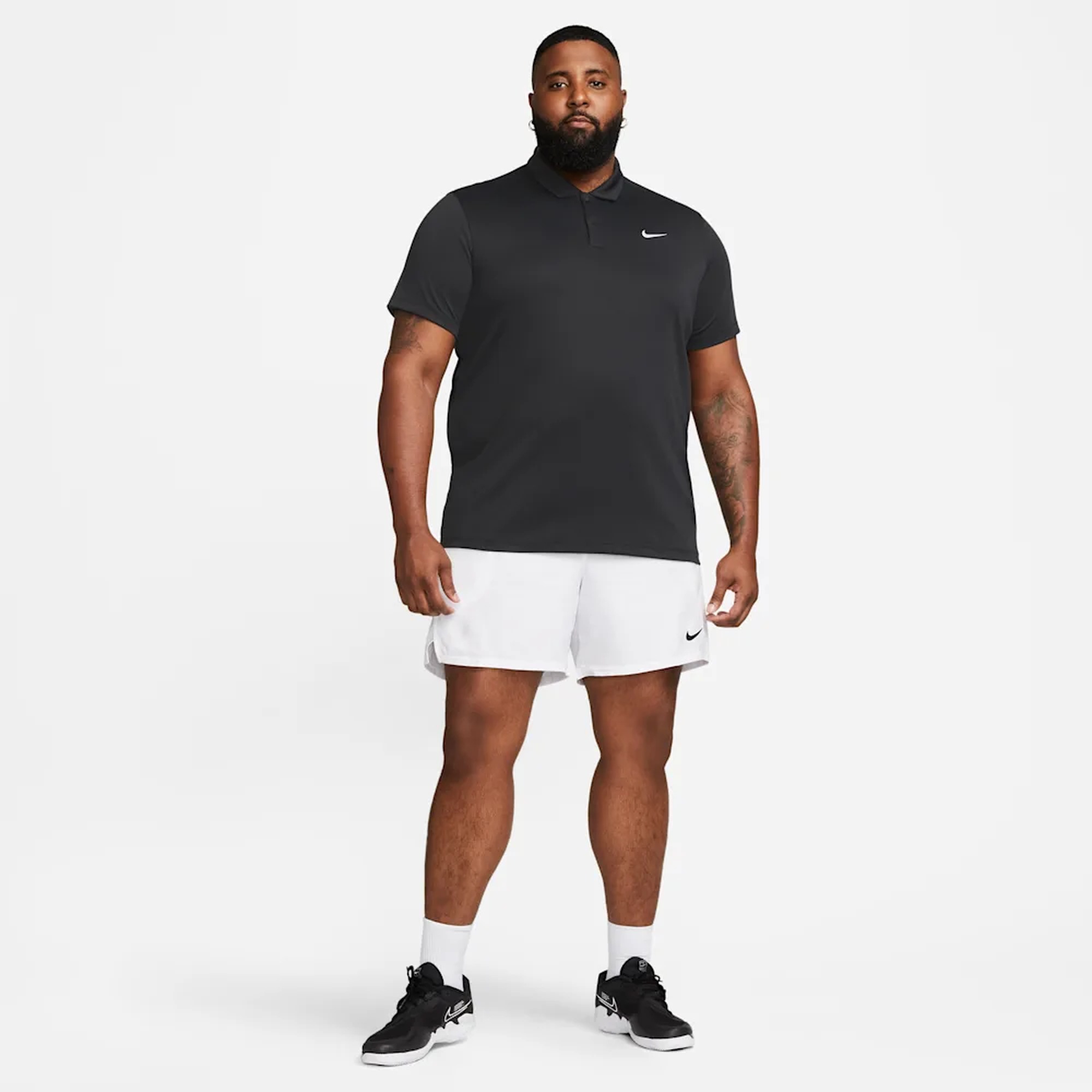 NikeCourt Polera de tenis Dri-FIT, NEGRO, hi-res