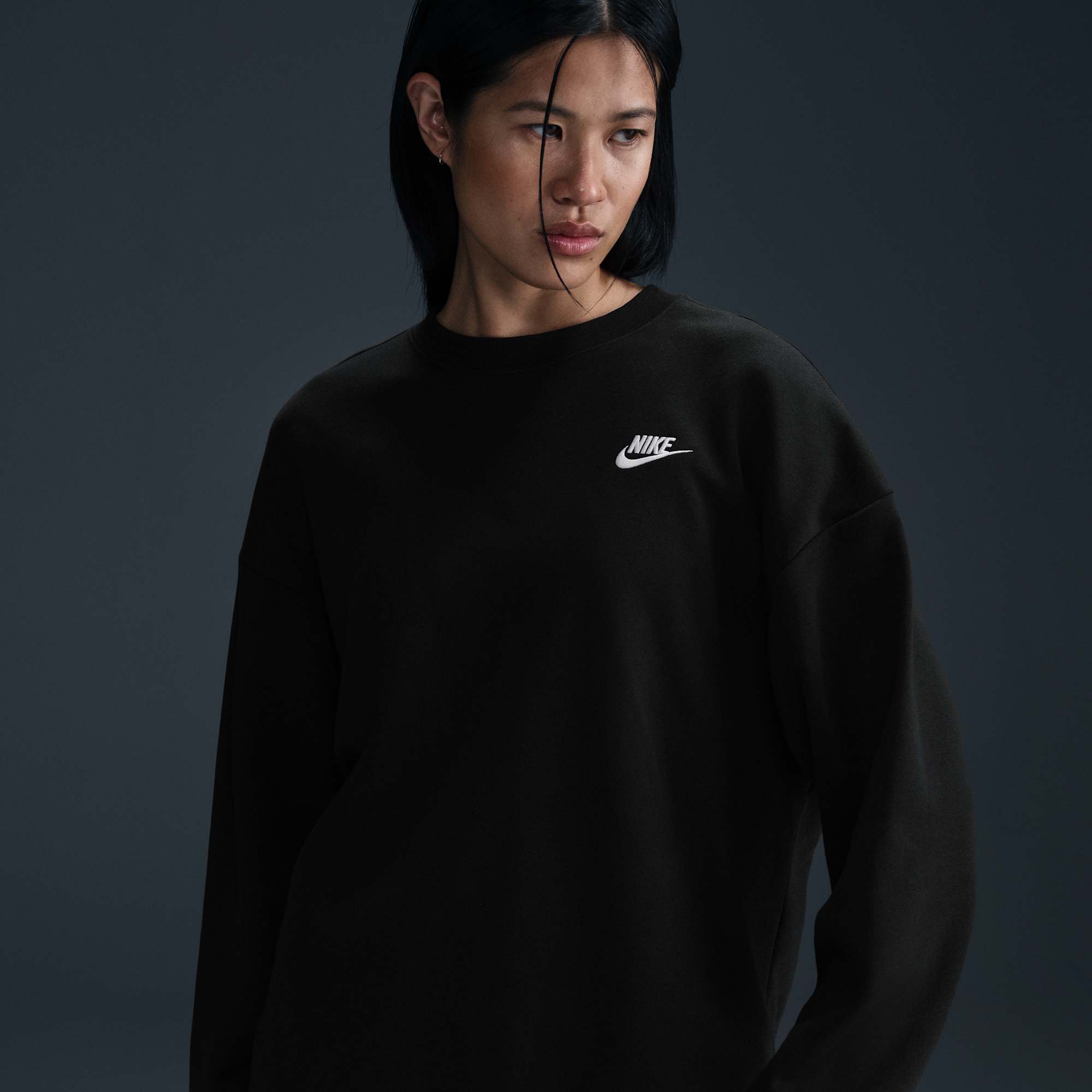 Nike Sportswear Club Fleece, NEGRO, hi-res