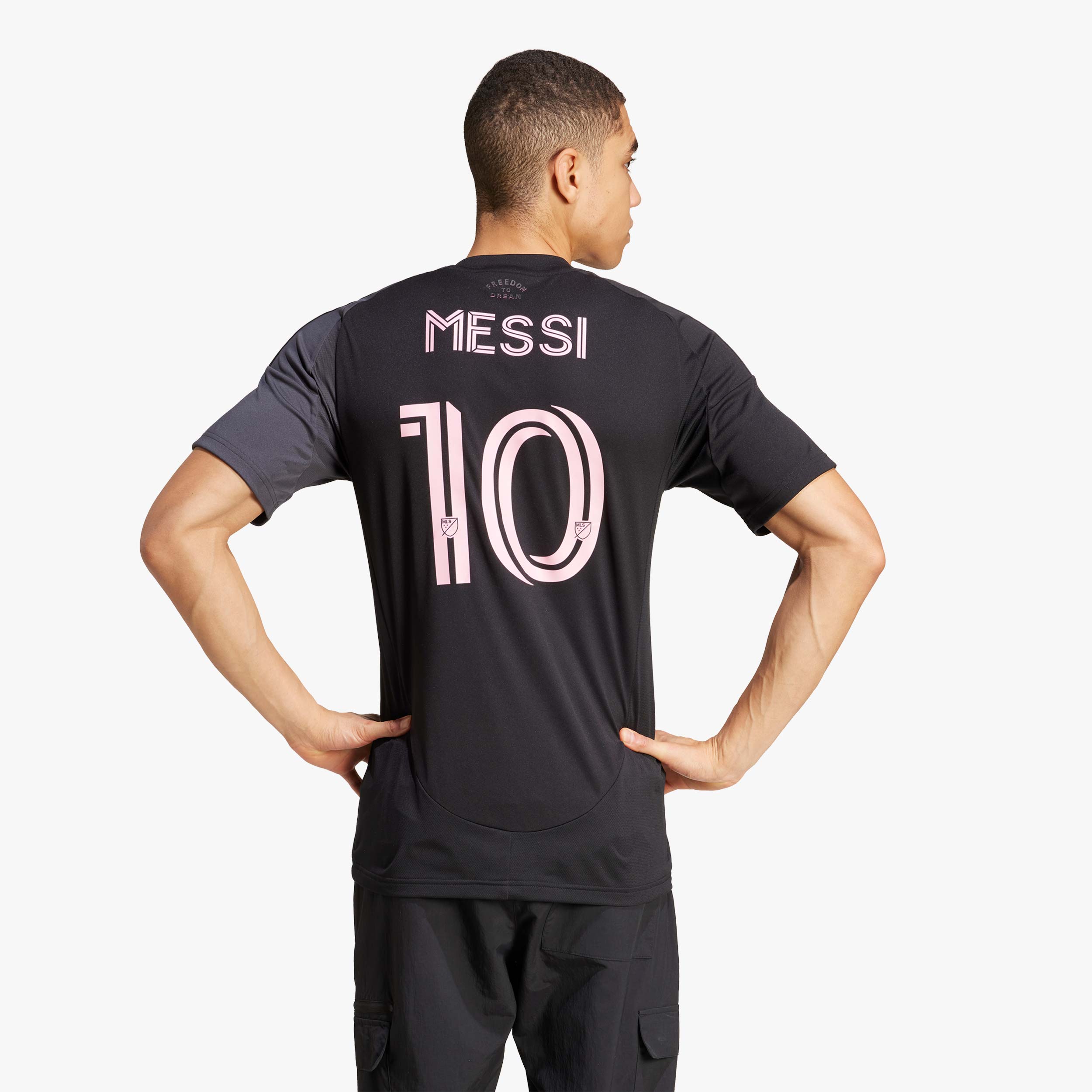 adidas Camiseta segunda equipación Inter Miami CF 25/26 Messi, NEGRO, hi-res