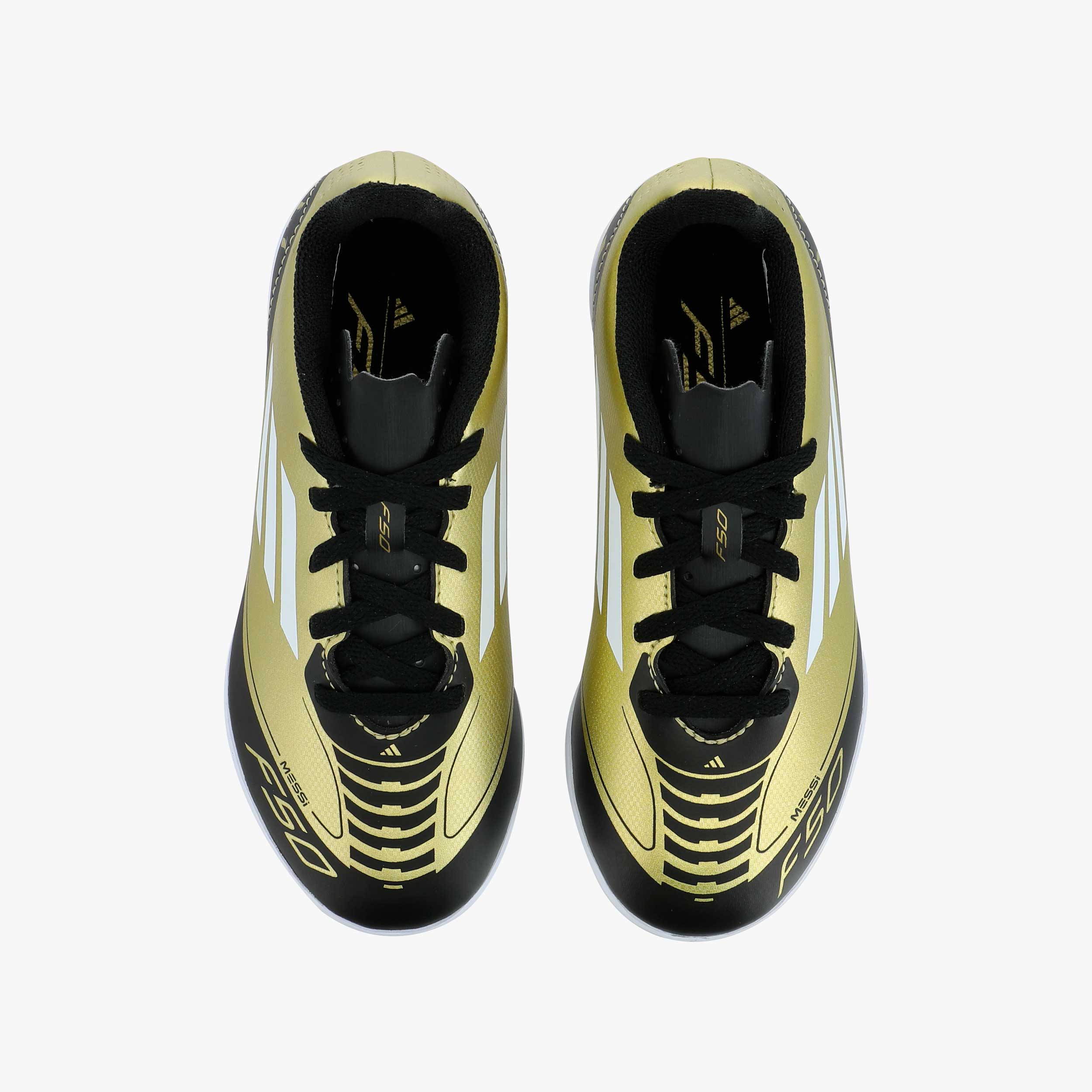 adidas Zapatillas F50 Club Turf J Messi, AMARILLO, hi-res