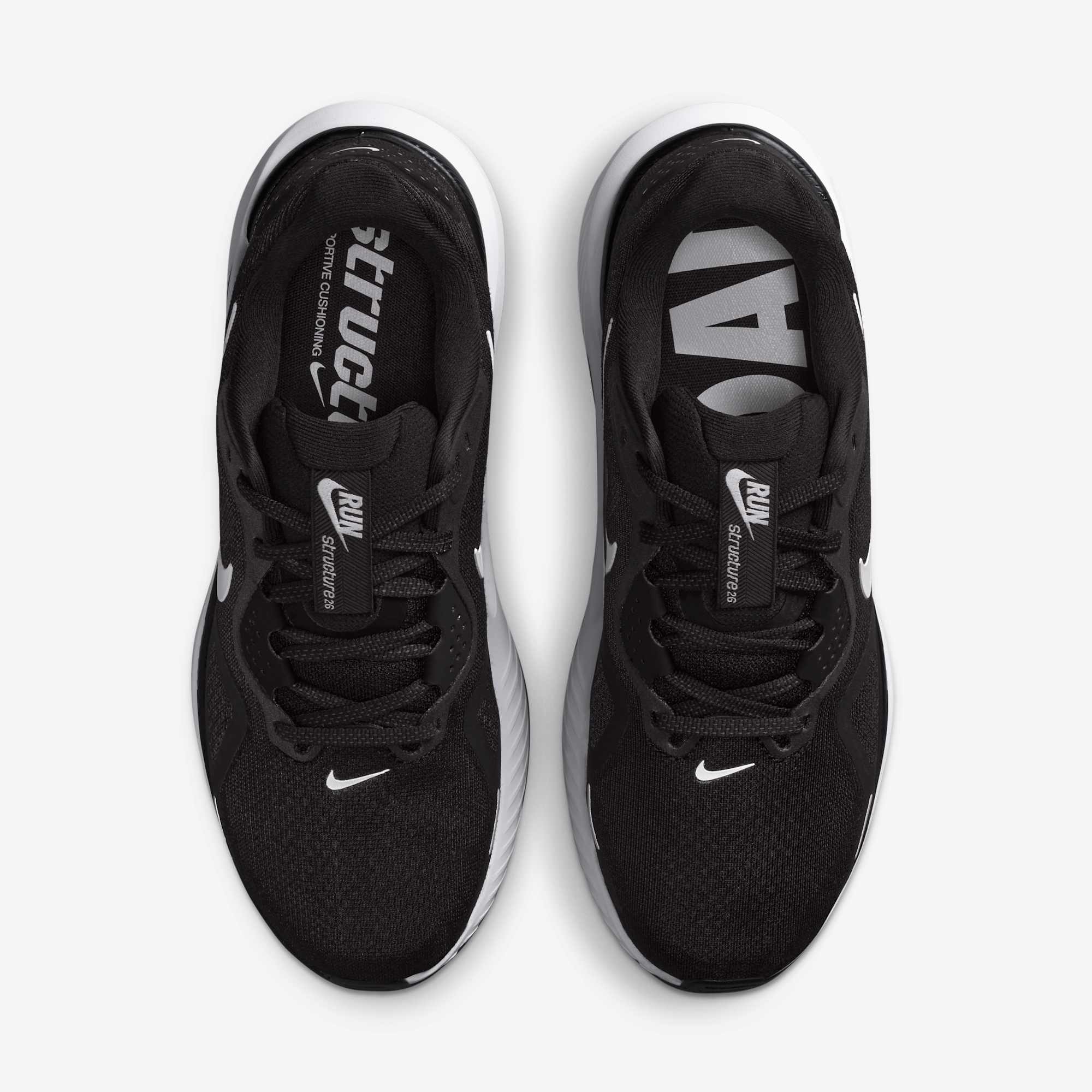 Nike Zapatillas Structure 26, NEGRO, hi-res