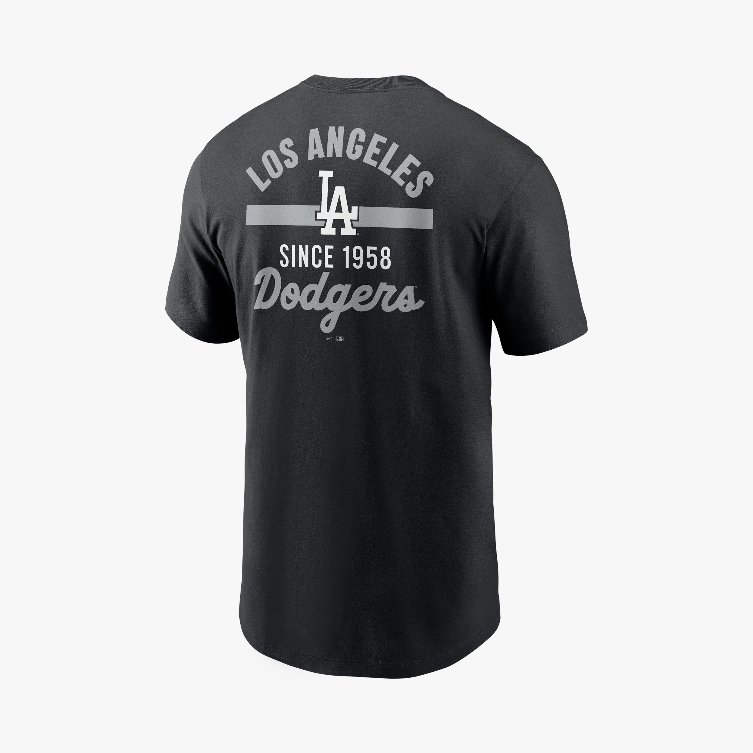 MLB Polera Los Angeles, NEGRO, hi-res