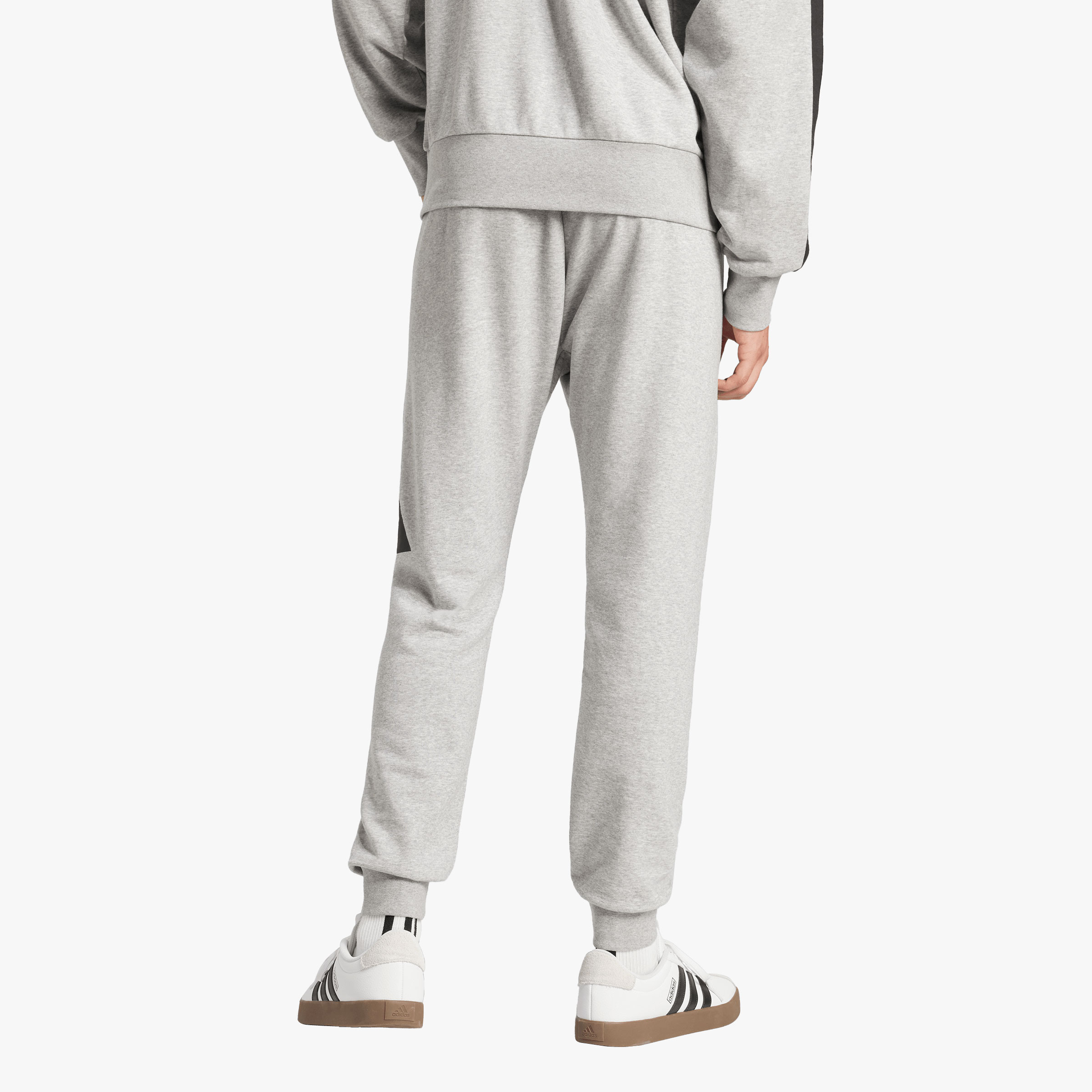 adidas Pantal&oacute;n Essentials Logo Grande Felpa Francesa, GRIS, hi-res