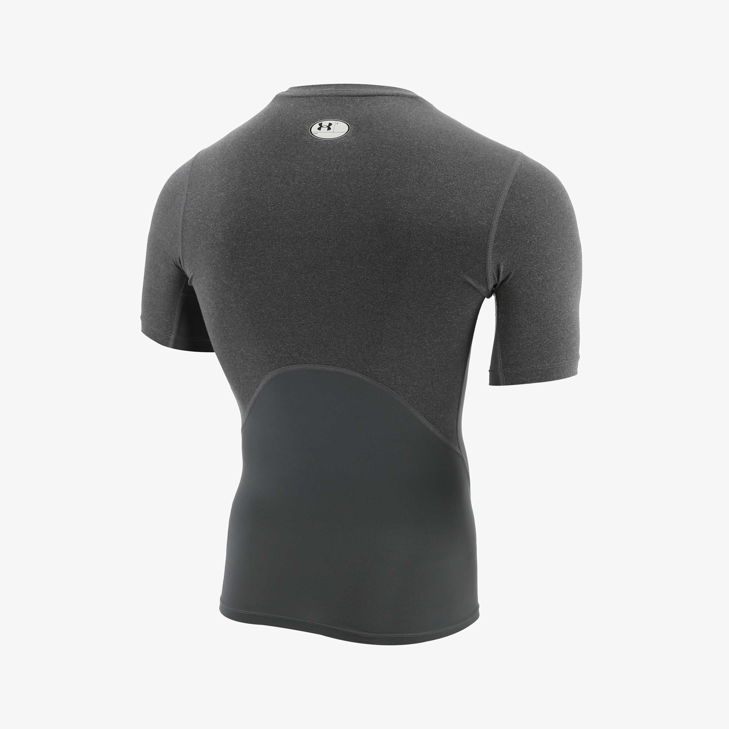 Under Armour Polera HeatGear, GRIS, hi-res