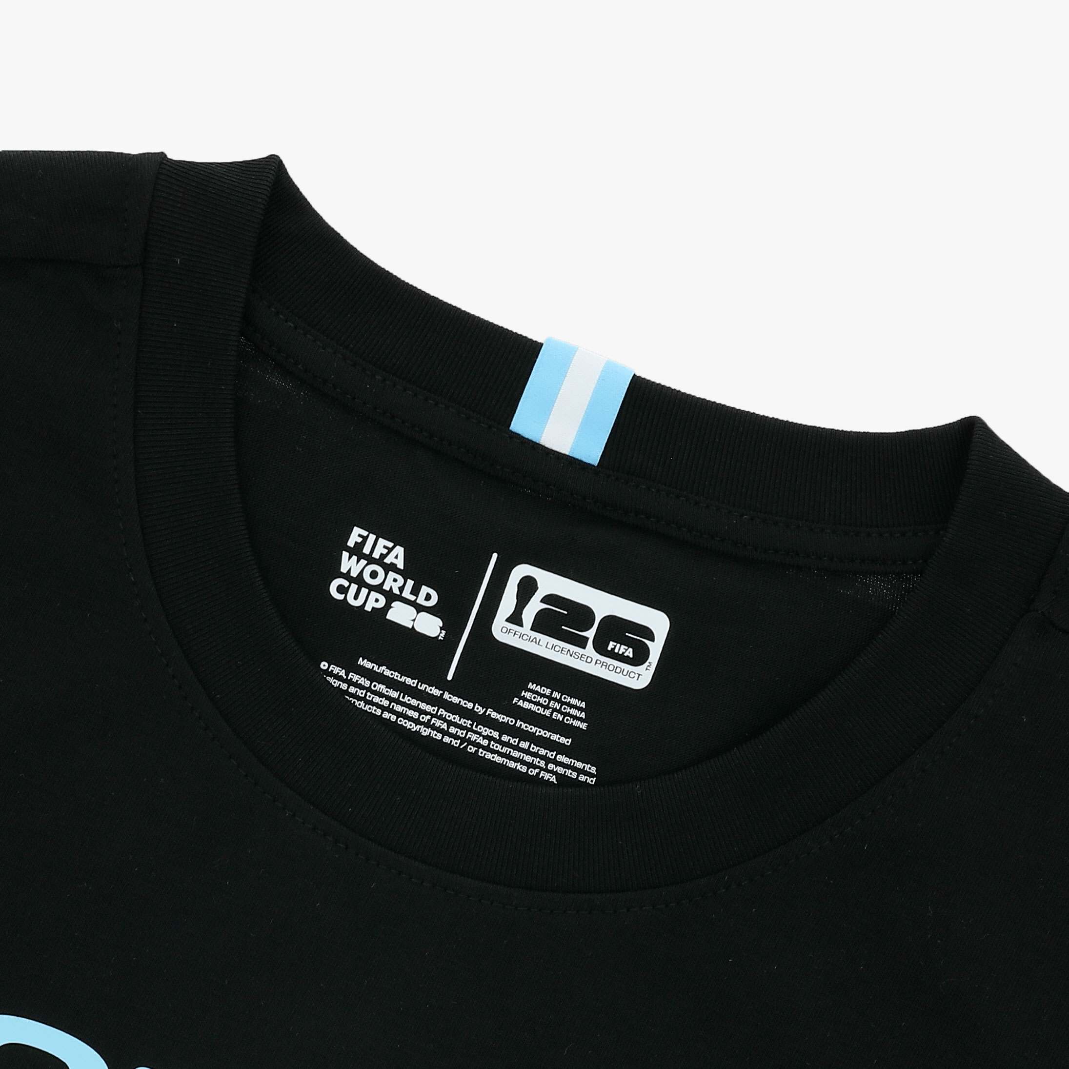 FIFA Polera Mundial 2026 Argentina, NEGRO, hi-res