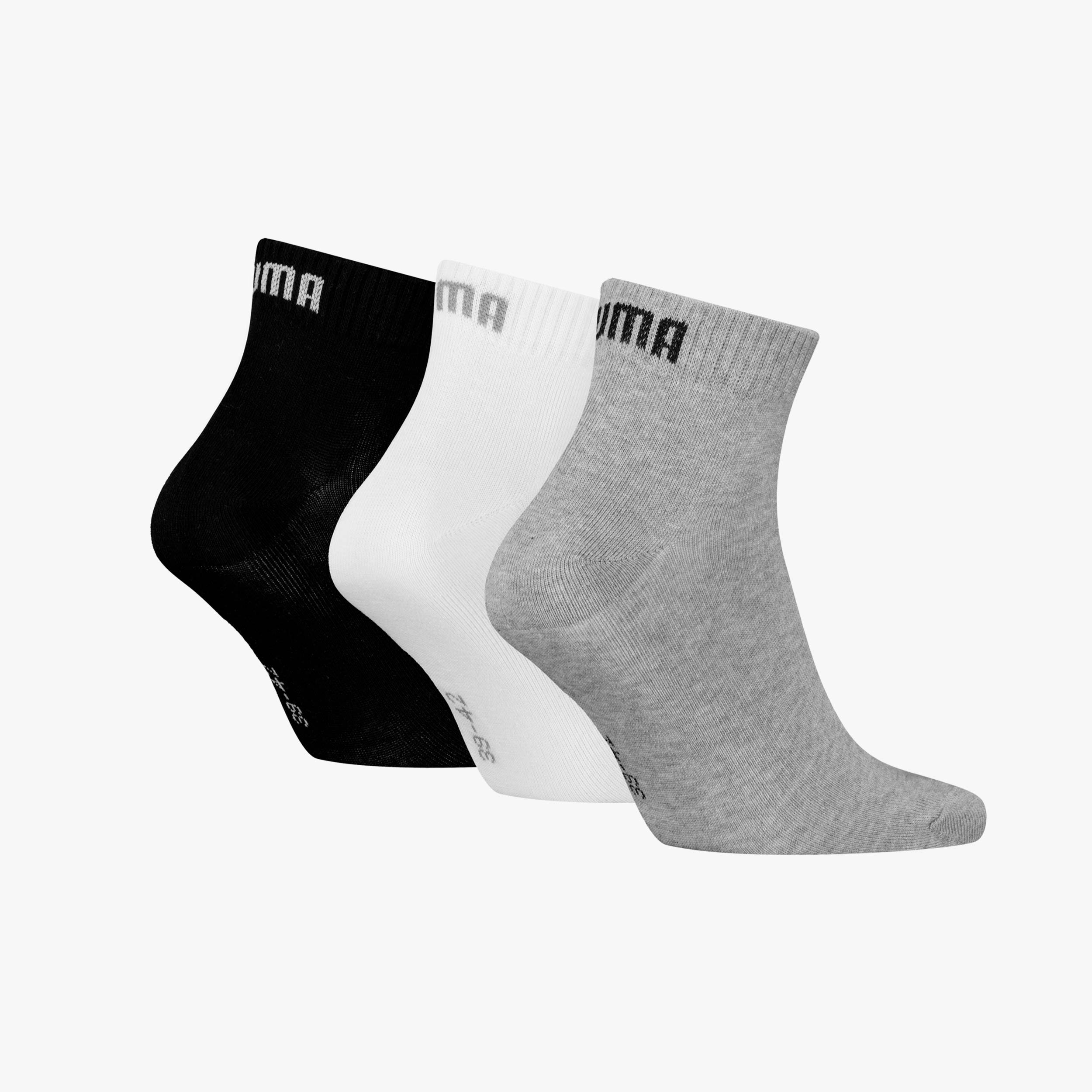 Puma Calcetines Quarter Plain Cortas 3 Pares, SURTIDO, hi-res