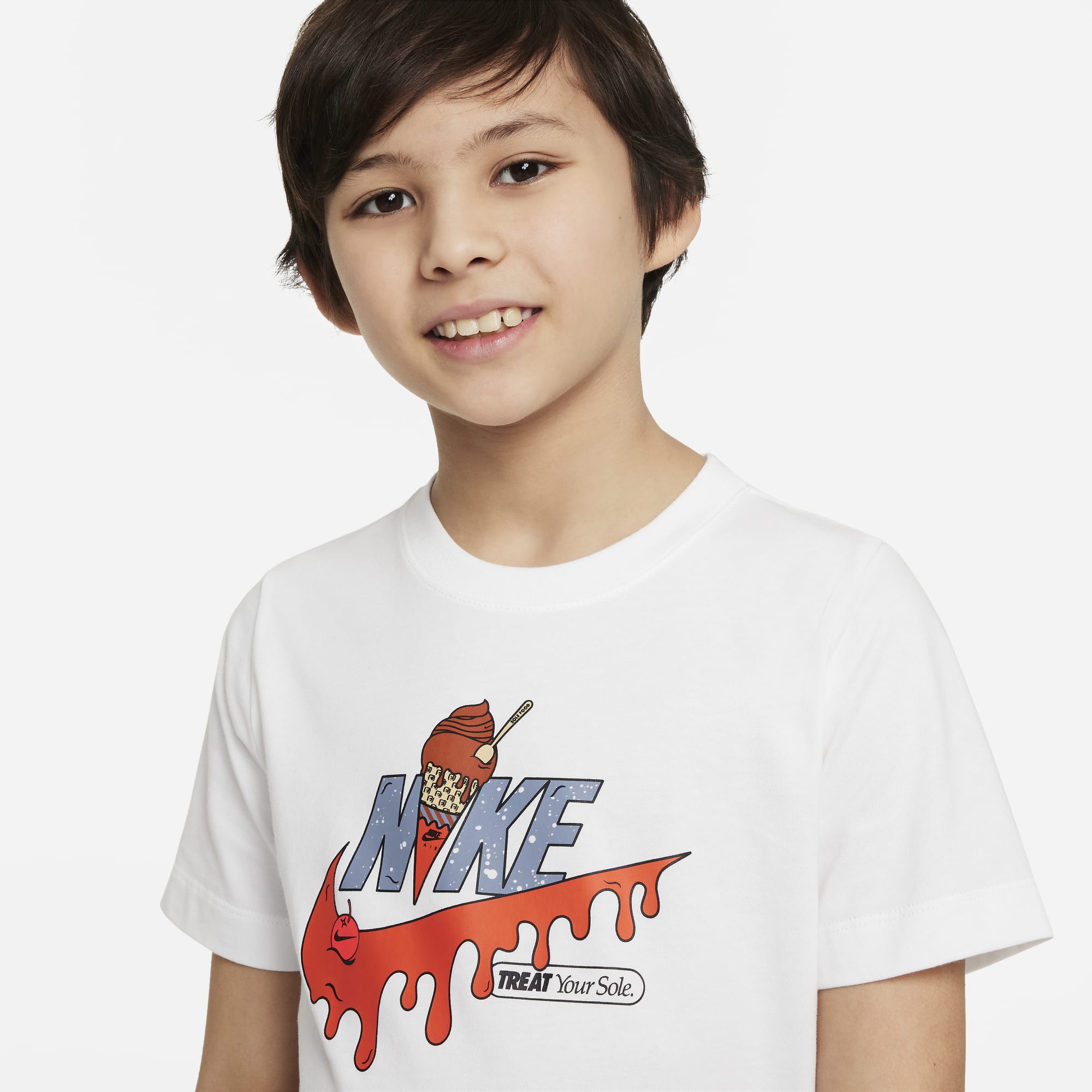 Nike Polera Sportswear, BLANCO, hi-res