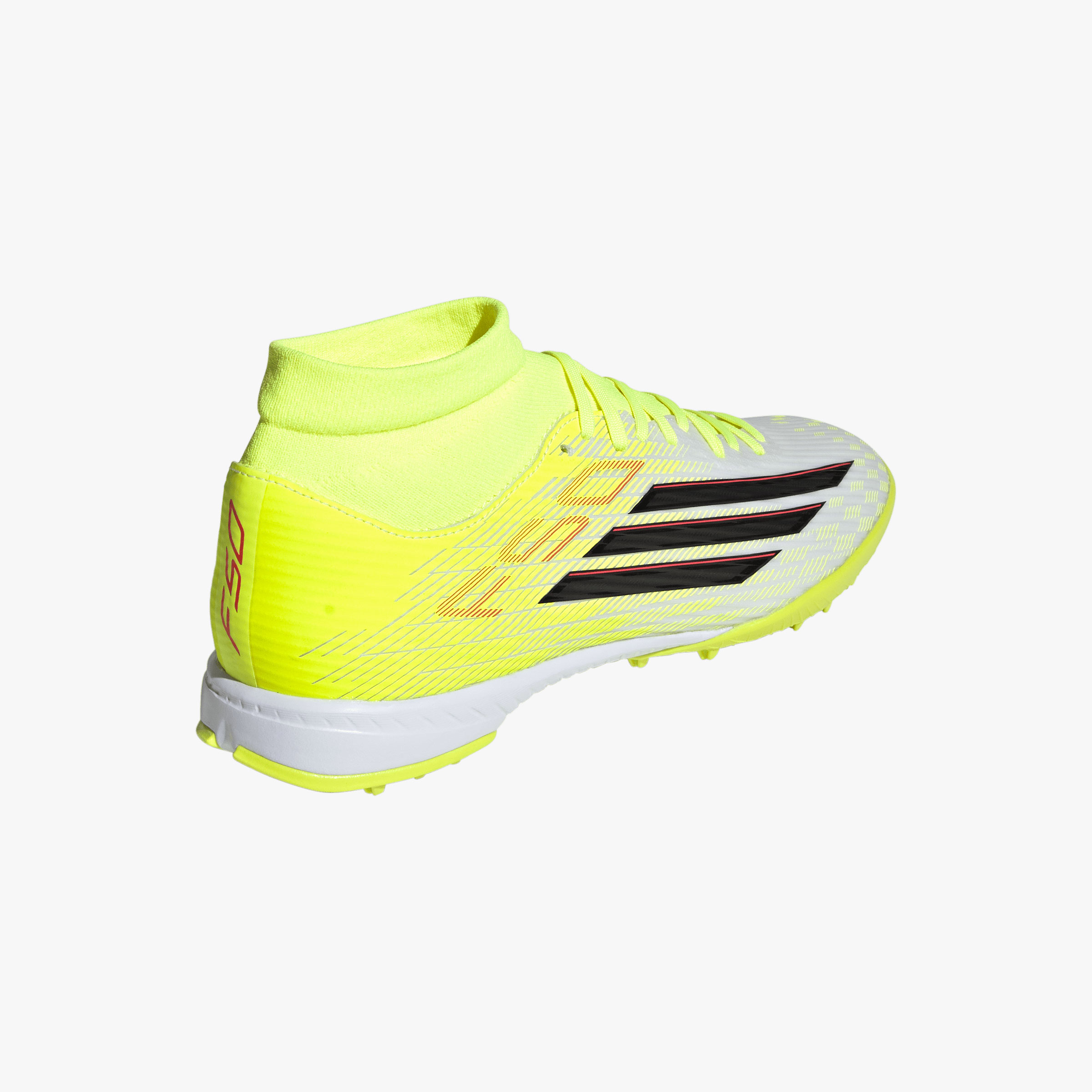 adidas Zapatillas F50 League Ca&ntilde;a Media pasto sint&eacute;tico, AMARILLO, hi-res