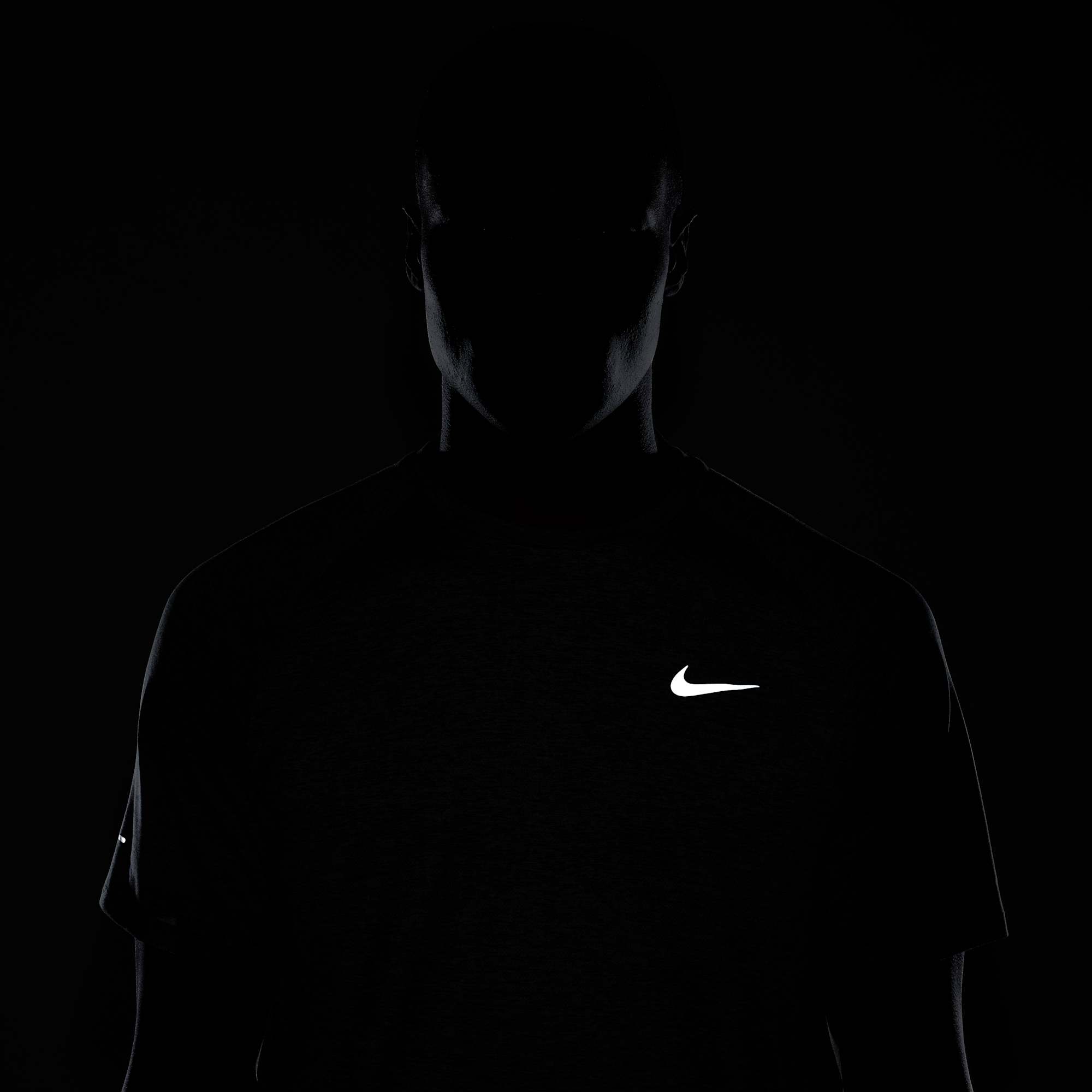 Nike Polera Stride, NEGRO, hi-res