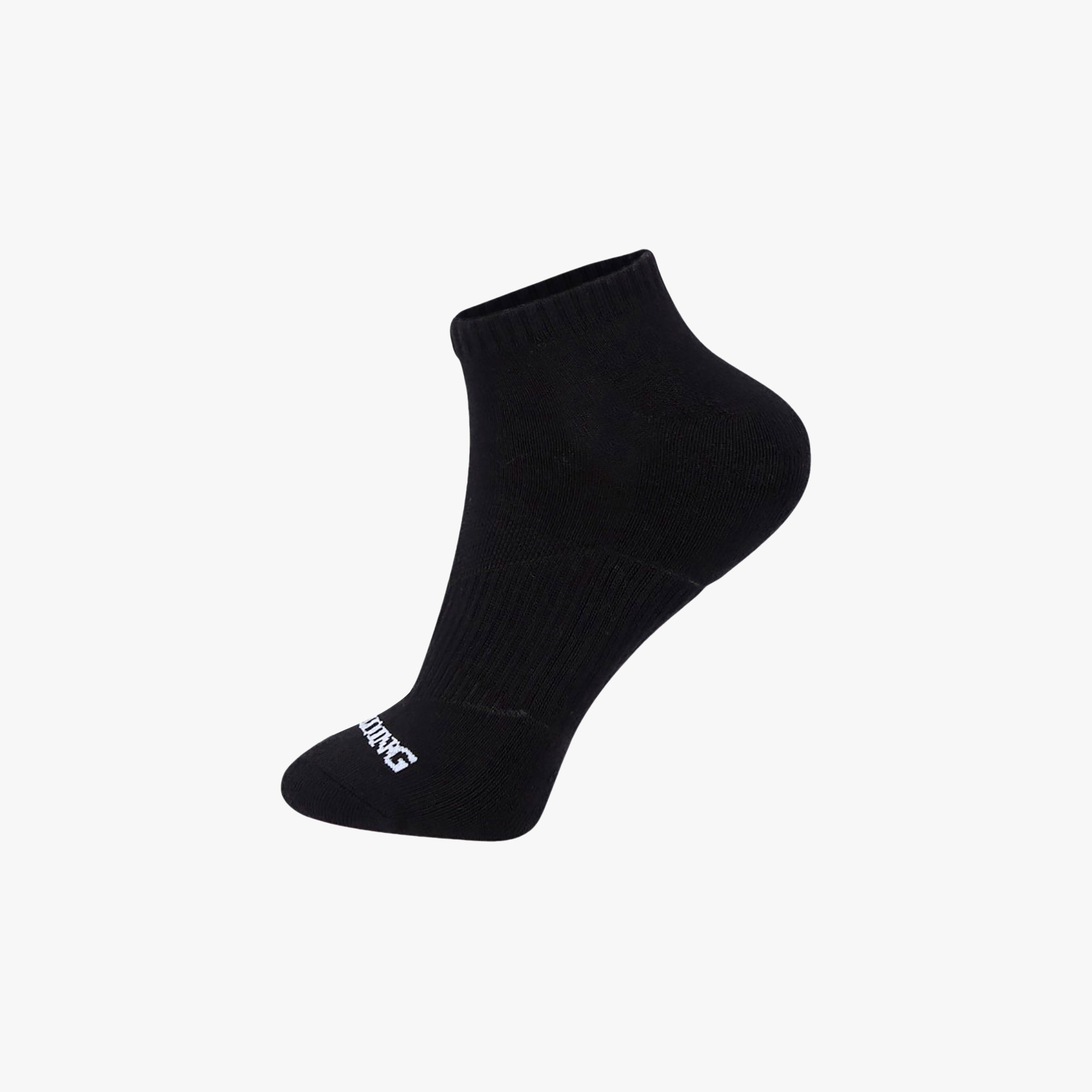 Spalding Calcetines Cortos 3 Pares, NEGRO, hi-res