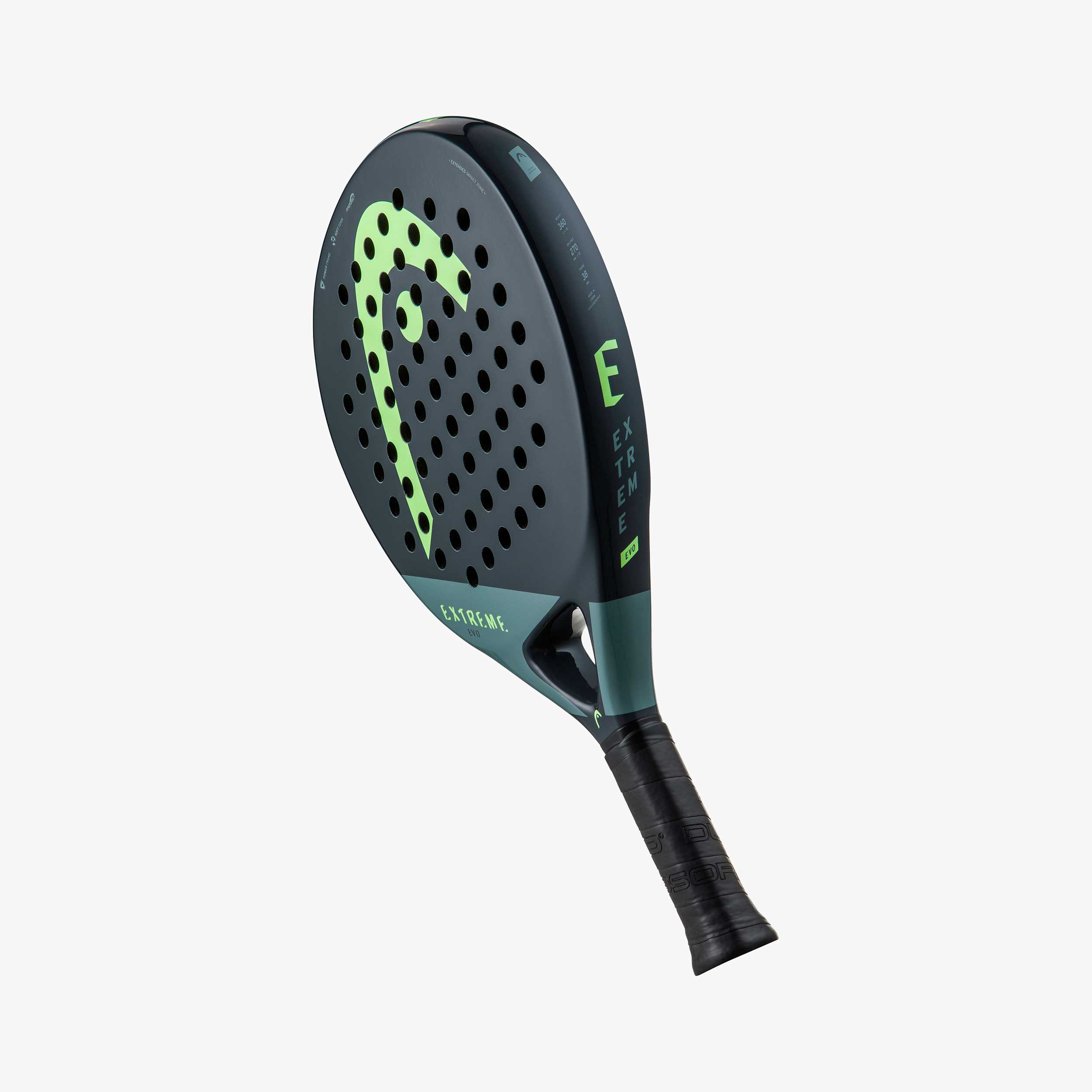 Head Pala de P&aacute;del Evo Extreme 2023, NEGRO, hi-res