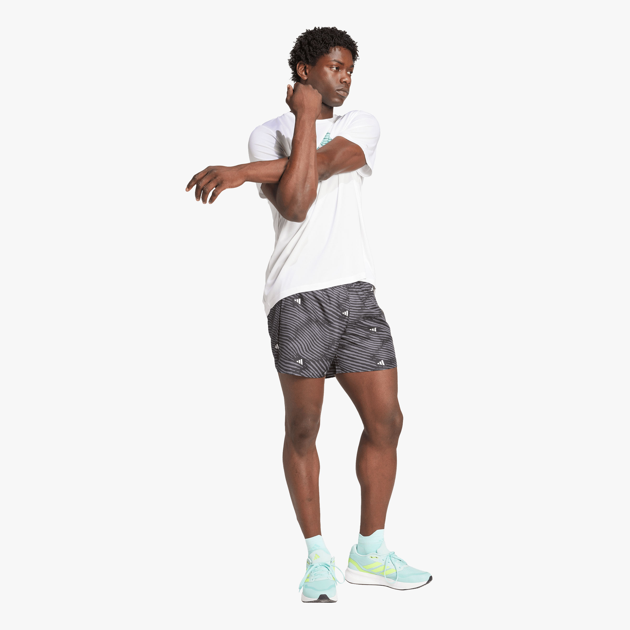 adidas Shorts Adi365 Running Essentials Brand Love, NEGRO, hi-res
