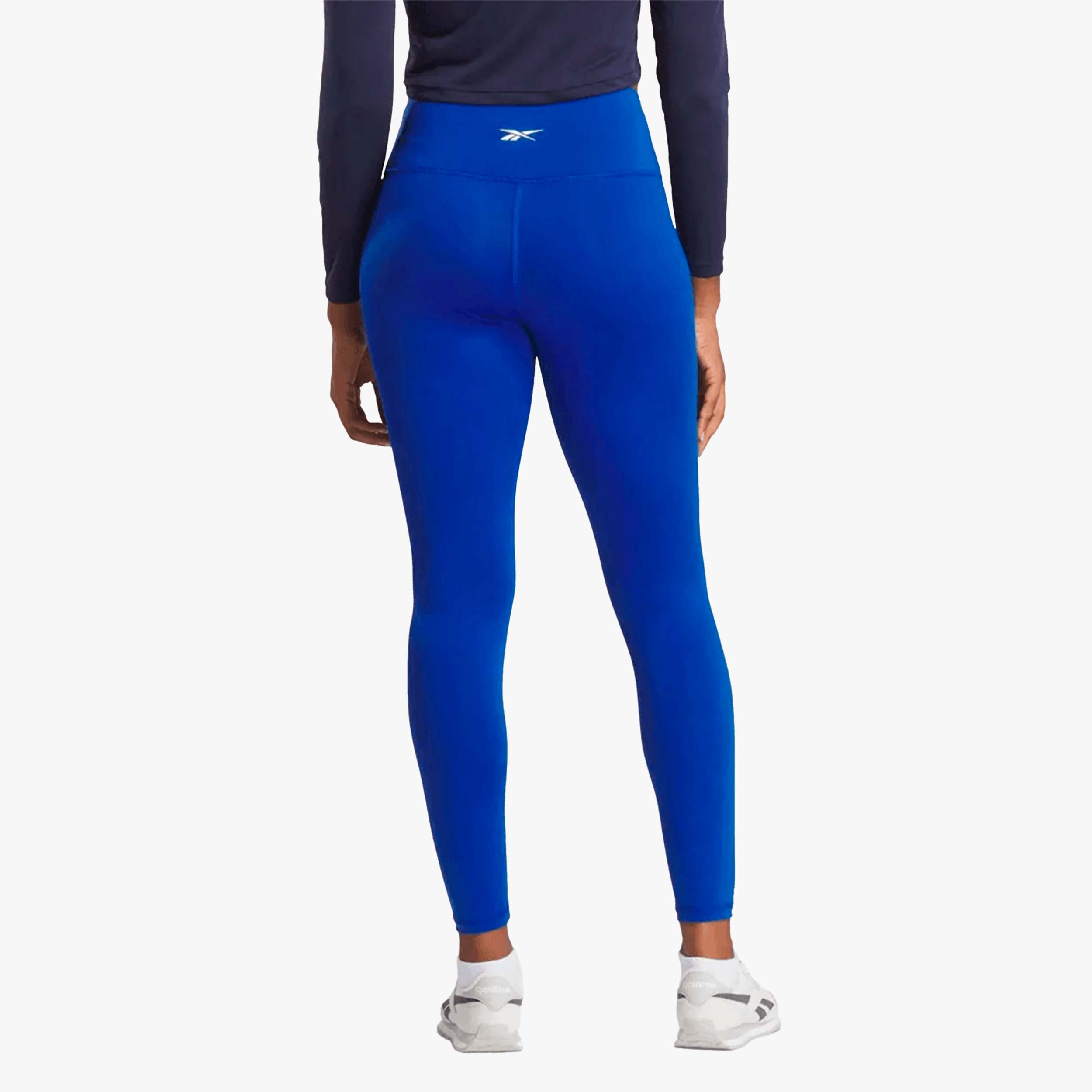 Reebok Calzas Core High Rise, AZUL, hi-res