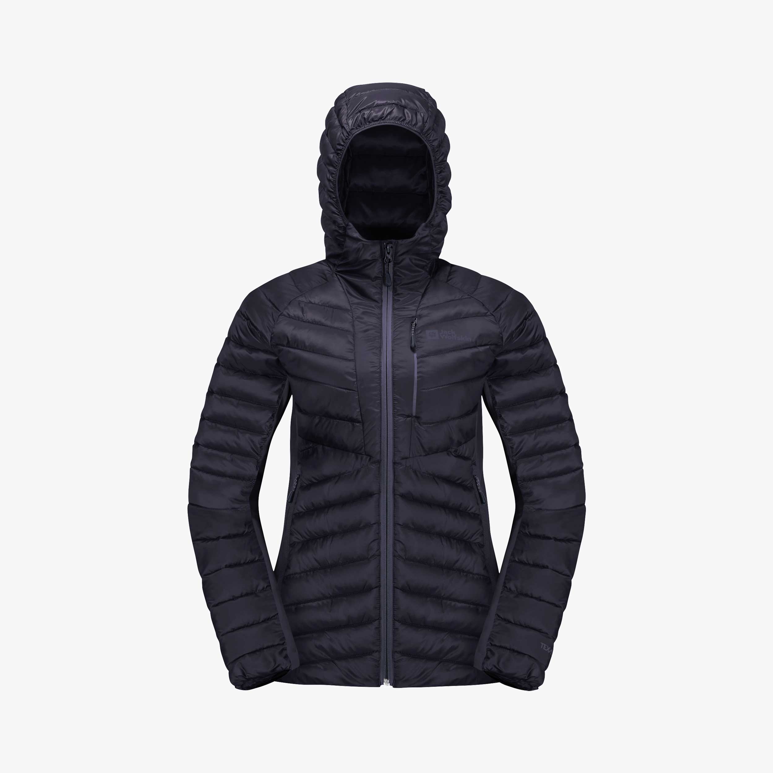 Jack Wolfskin Chaqueta Routeburn, NEGRO, hi-res