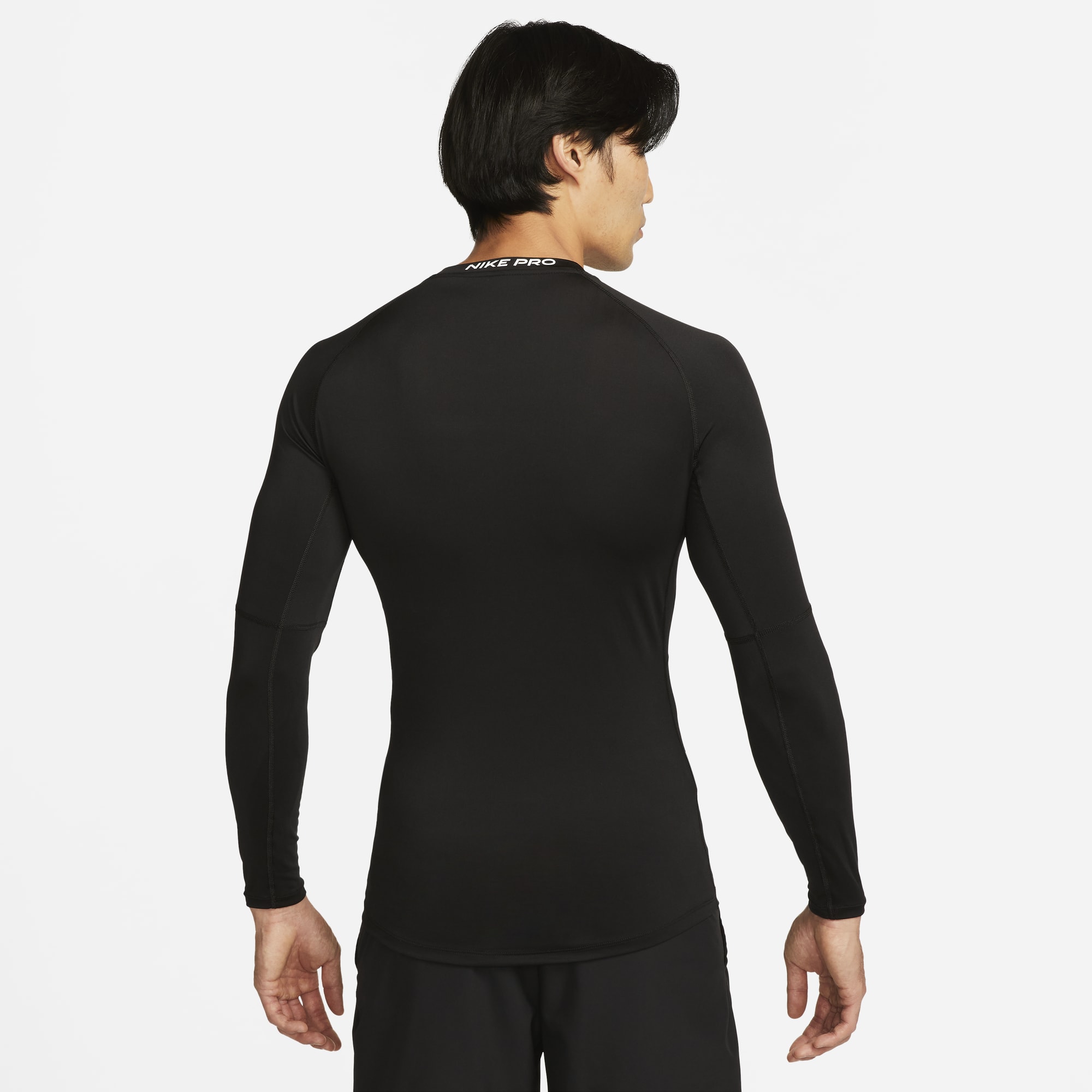 Nike Polera Pro, NEGRO, hi-res
