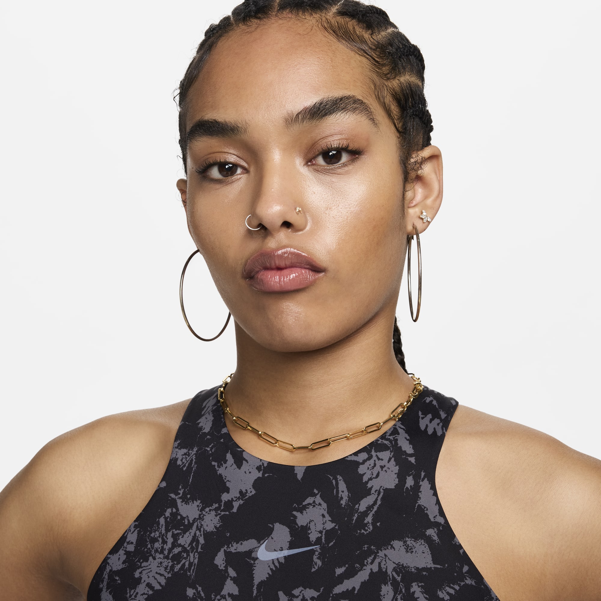 Nike Top Deportivo One Strappy Back, NEGRO, hi-res