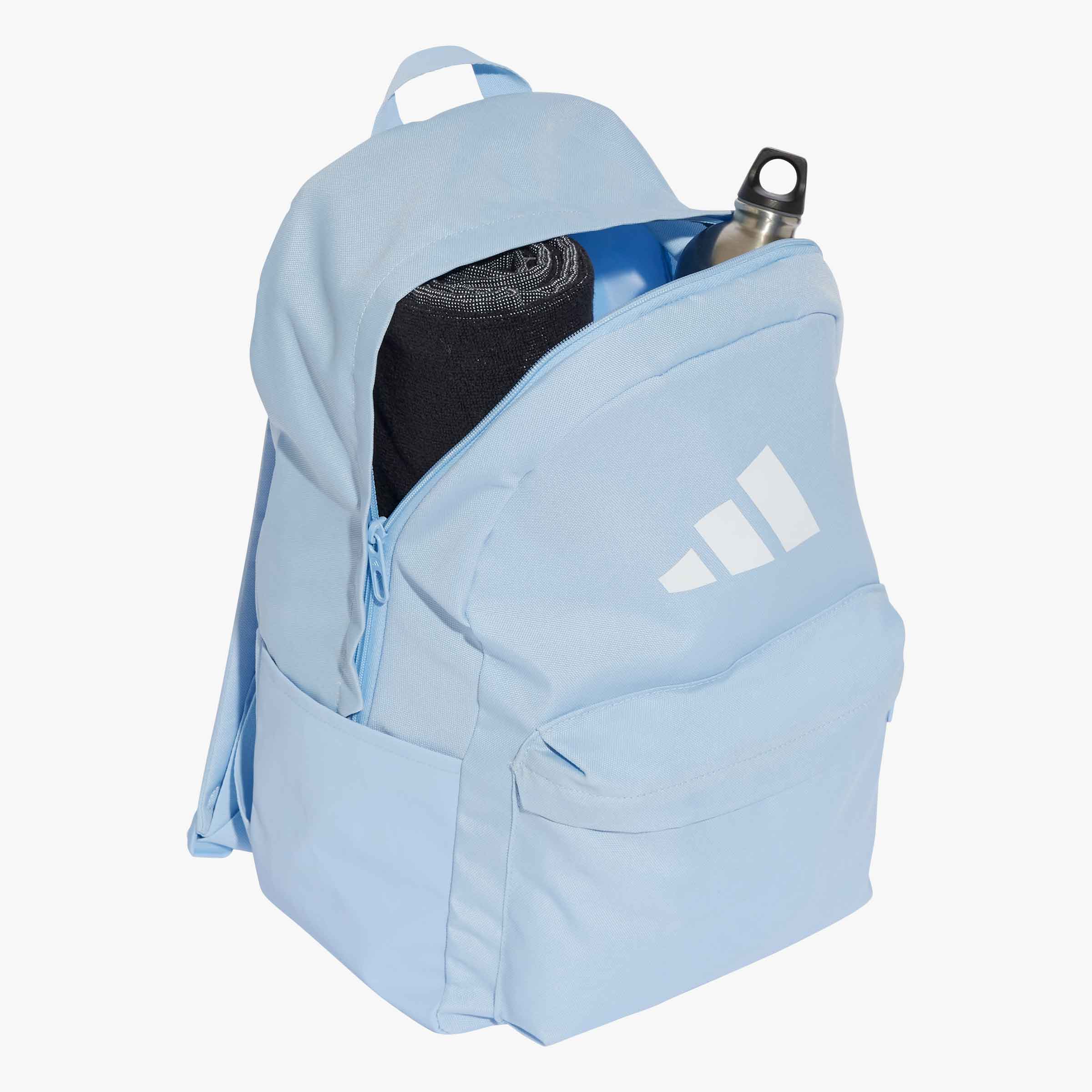 adidas Mochila Classic 3 Bar Logo, AZUL, hi-res