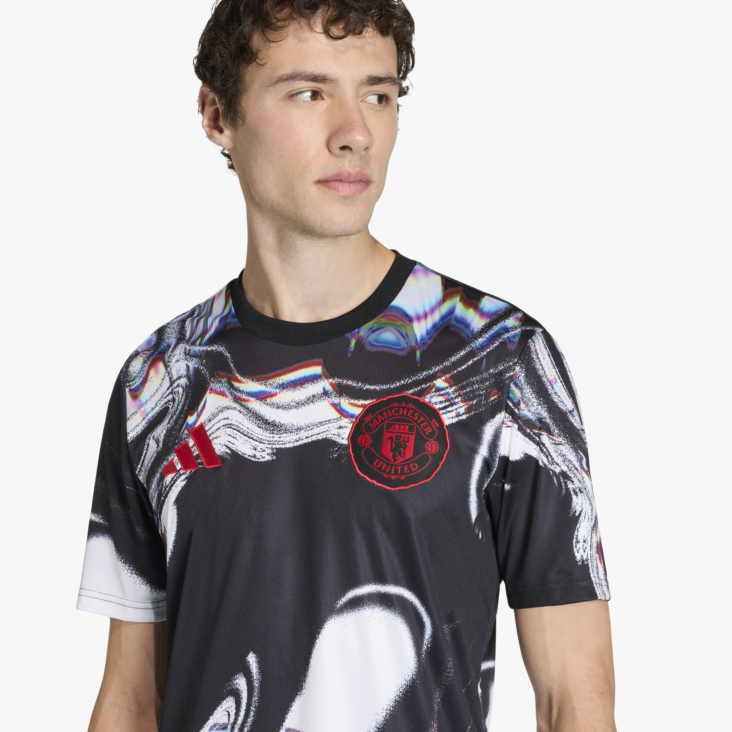 adidas Camiseta Prepartido Manchester United 25/26, SURTIDO, hi-res