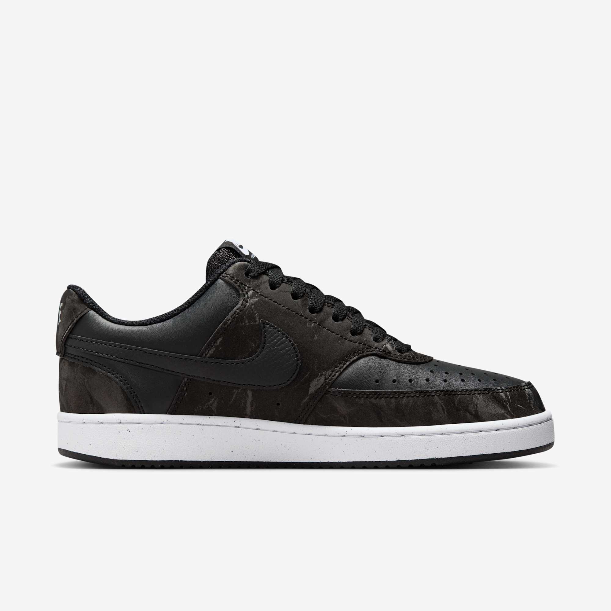 Nike Court Vision Low, NEGRO, hi-res