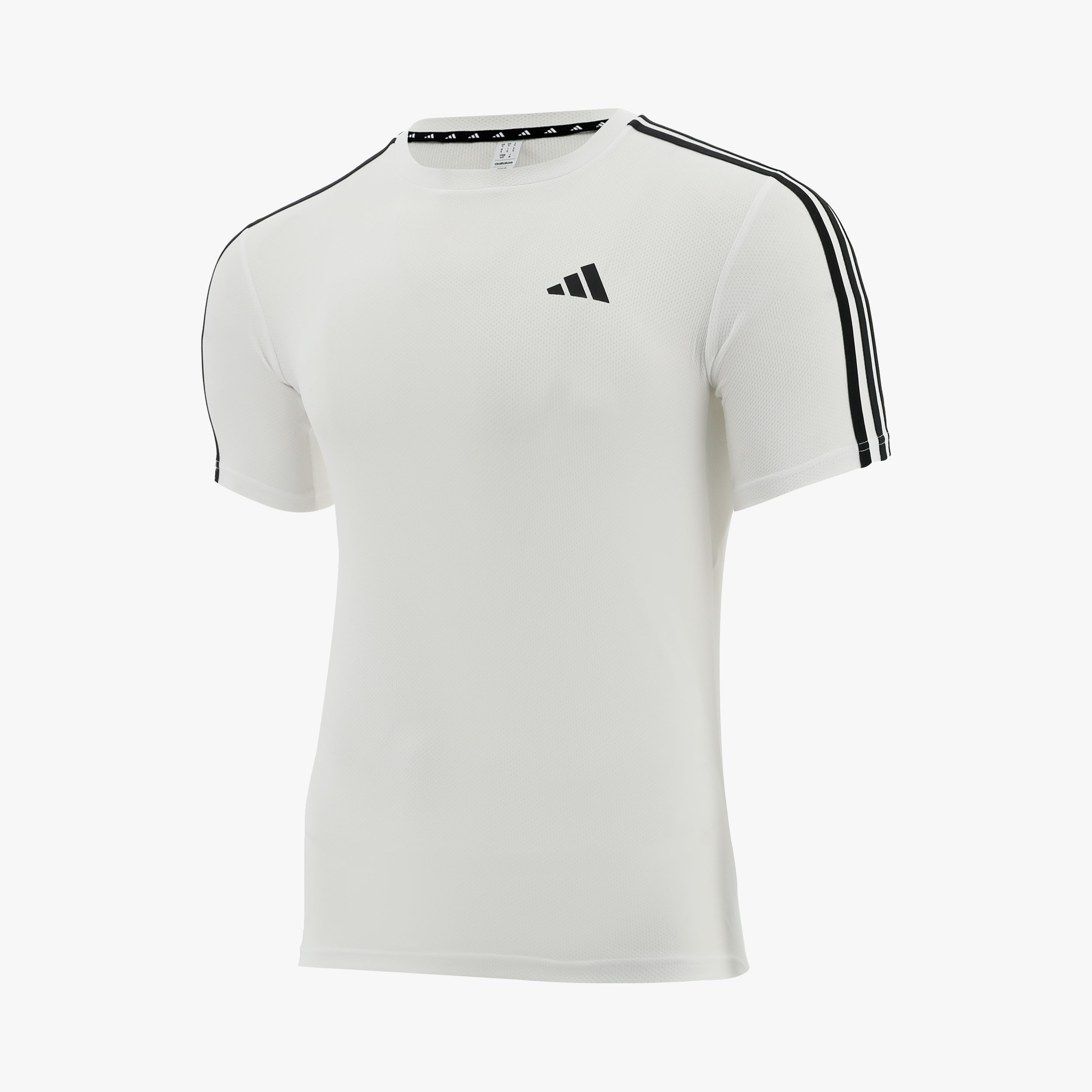 adidas Polera Train Essentials Training 3 bandas, BLANCO, hi-res