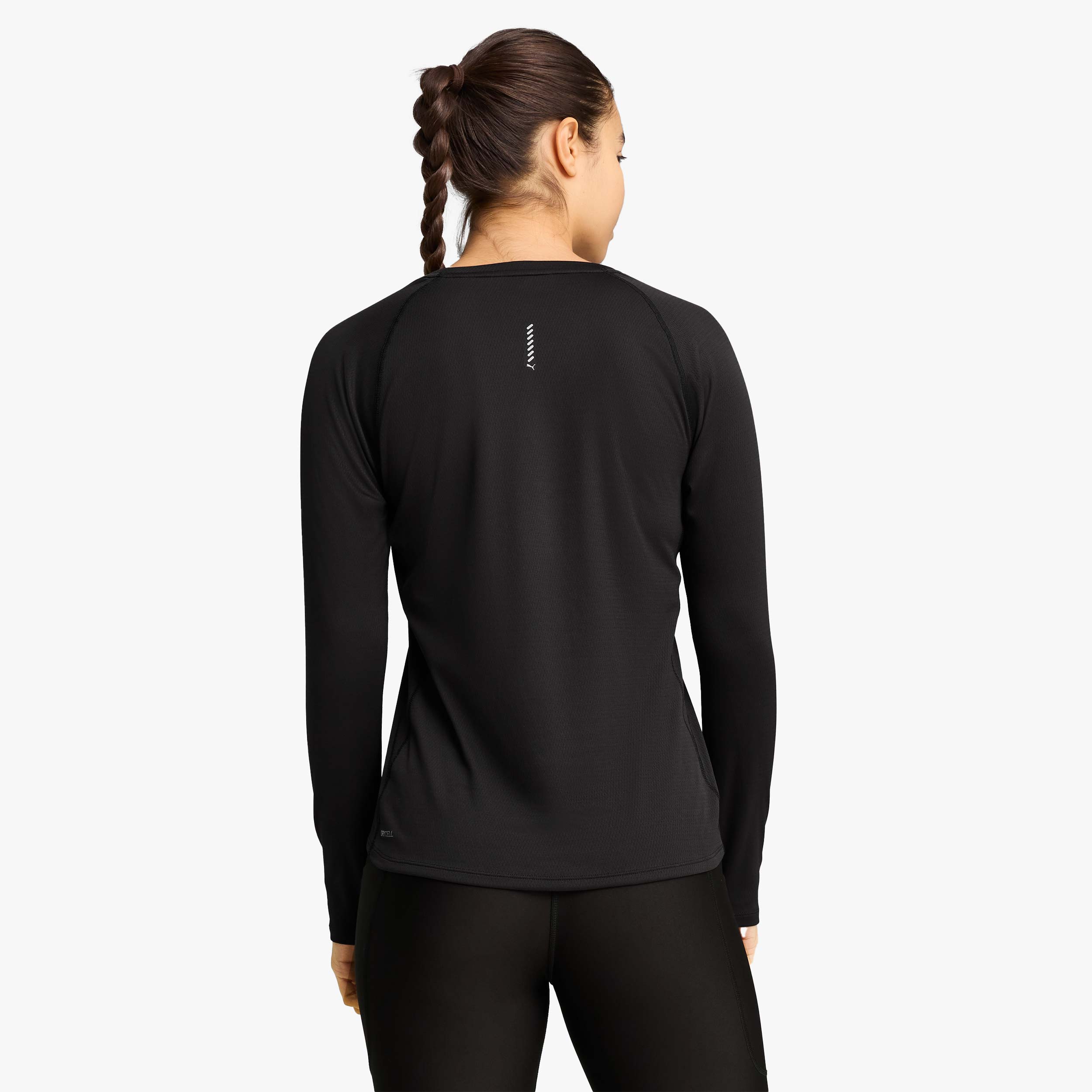 Puma Polera manga larga VELOCITY, NEGRO, hi-res
