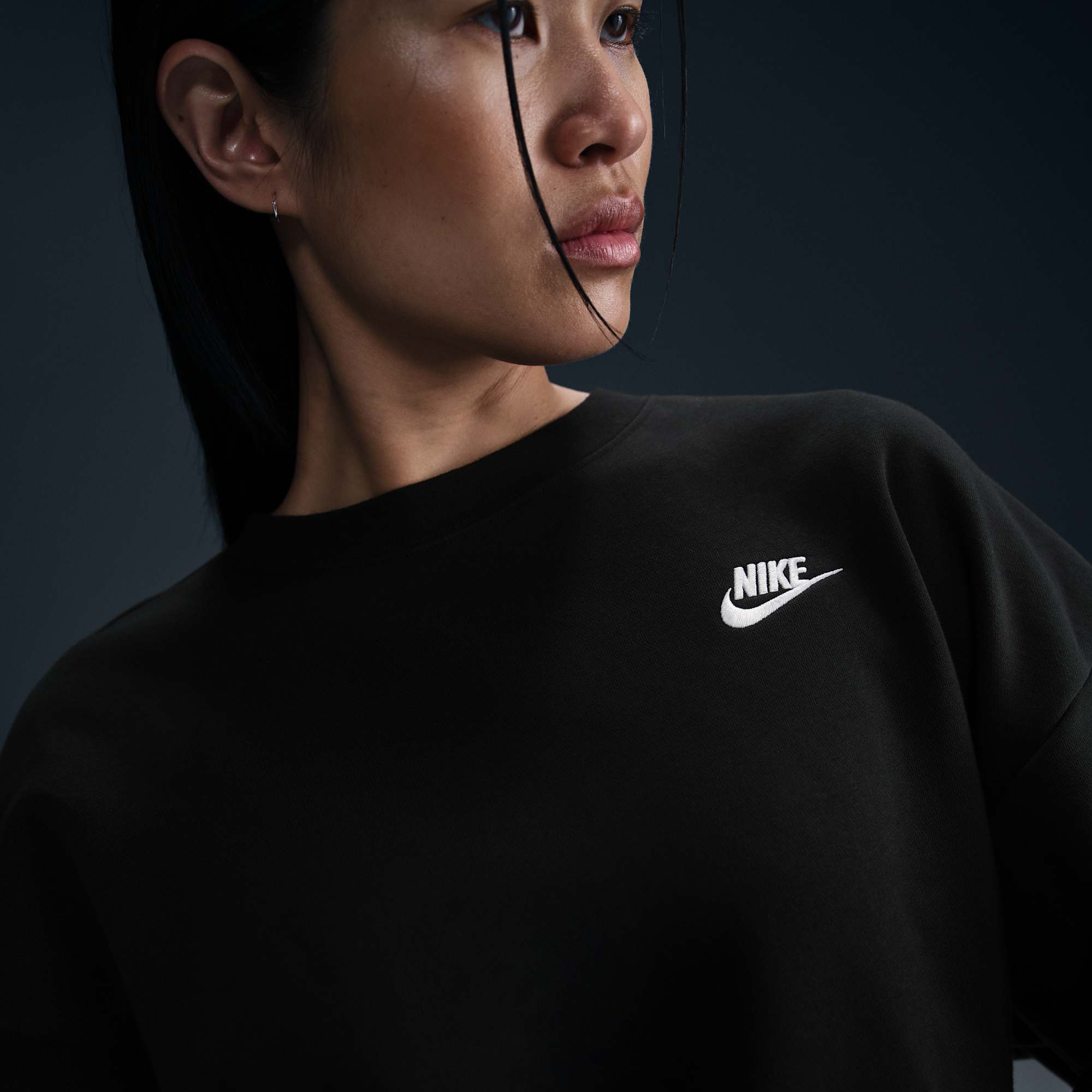 Nike Sportswear Club Fleece, NEGRO, hi-res