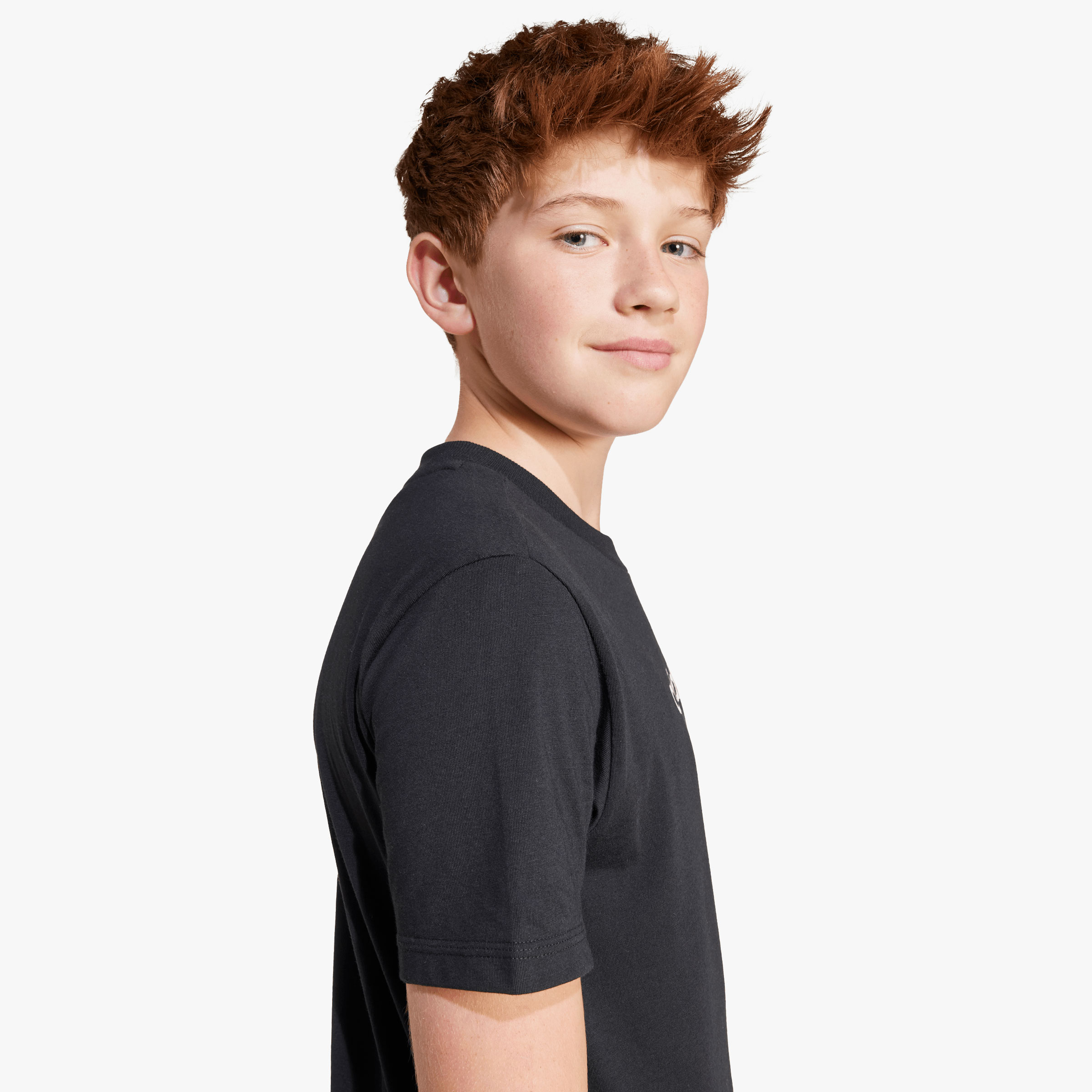 adidas Polera Essentials Adolescentes, NEGRO, hi-res