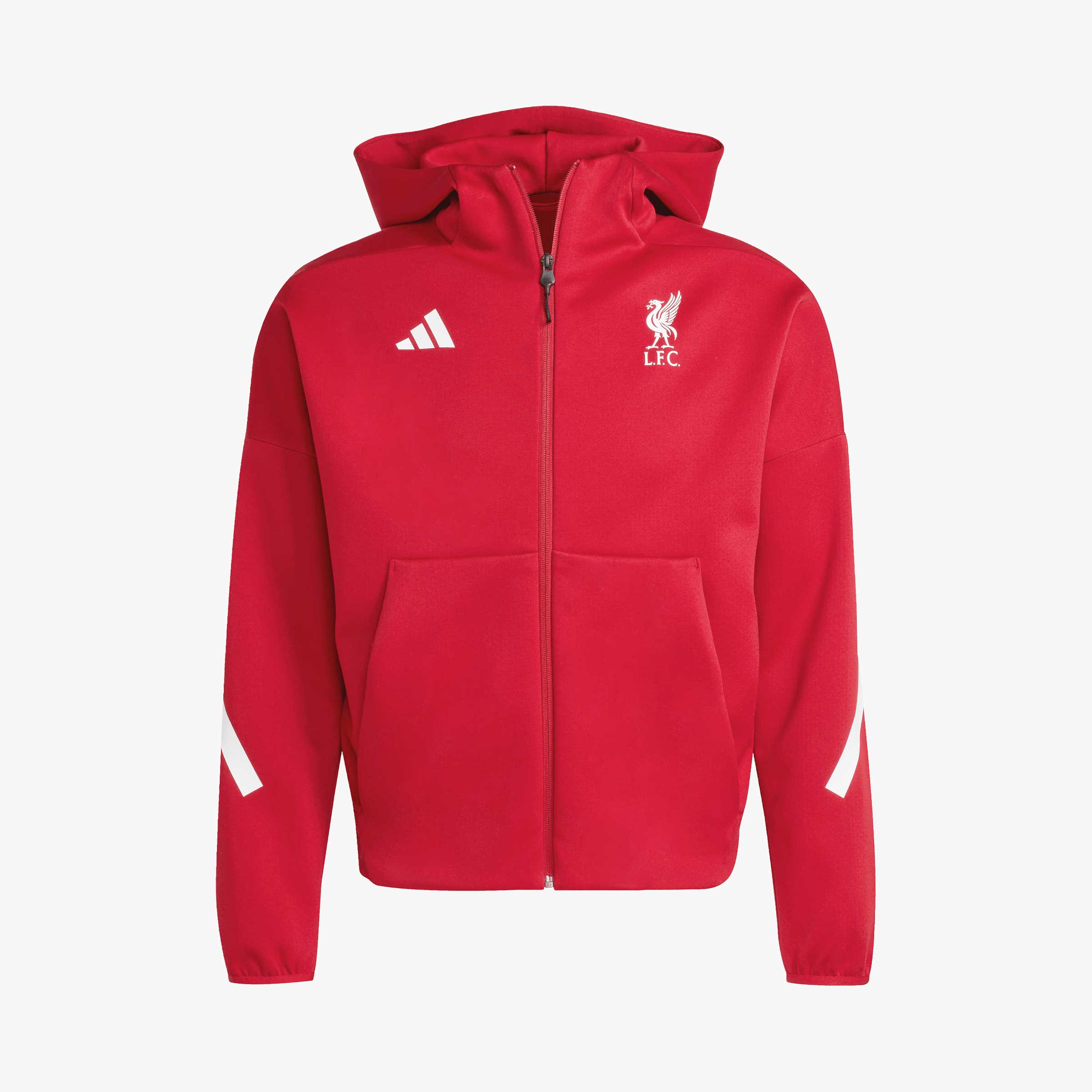adidas Liverpool FC ADIDAS ZNE Chaqueta Anthem, ROJO, hi-res