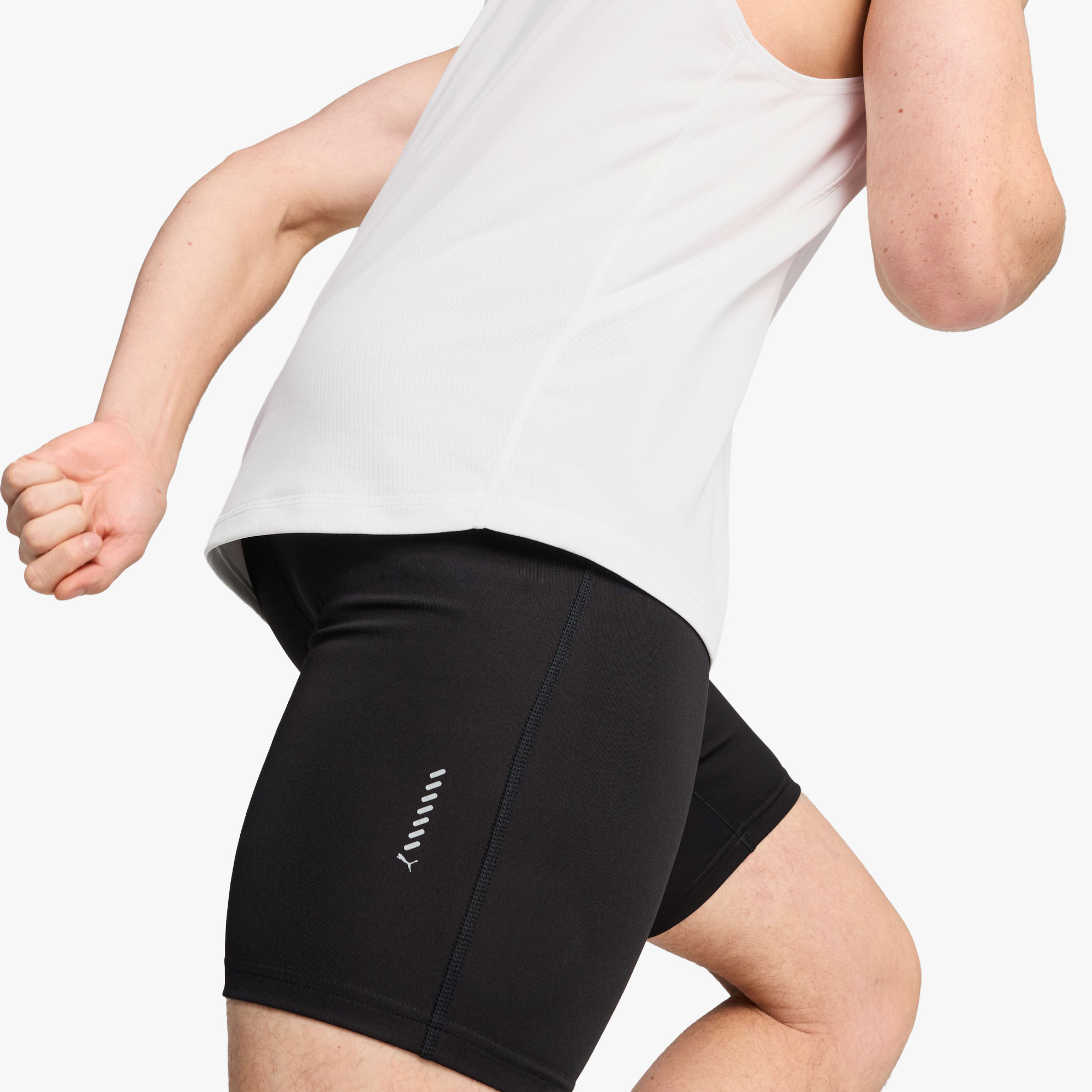 Puma Shorts RUN FOUNDATION 8", NEGRO, hi-res