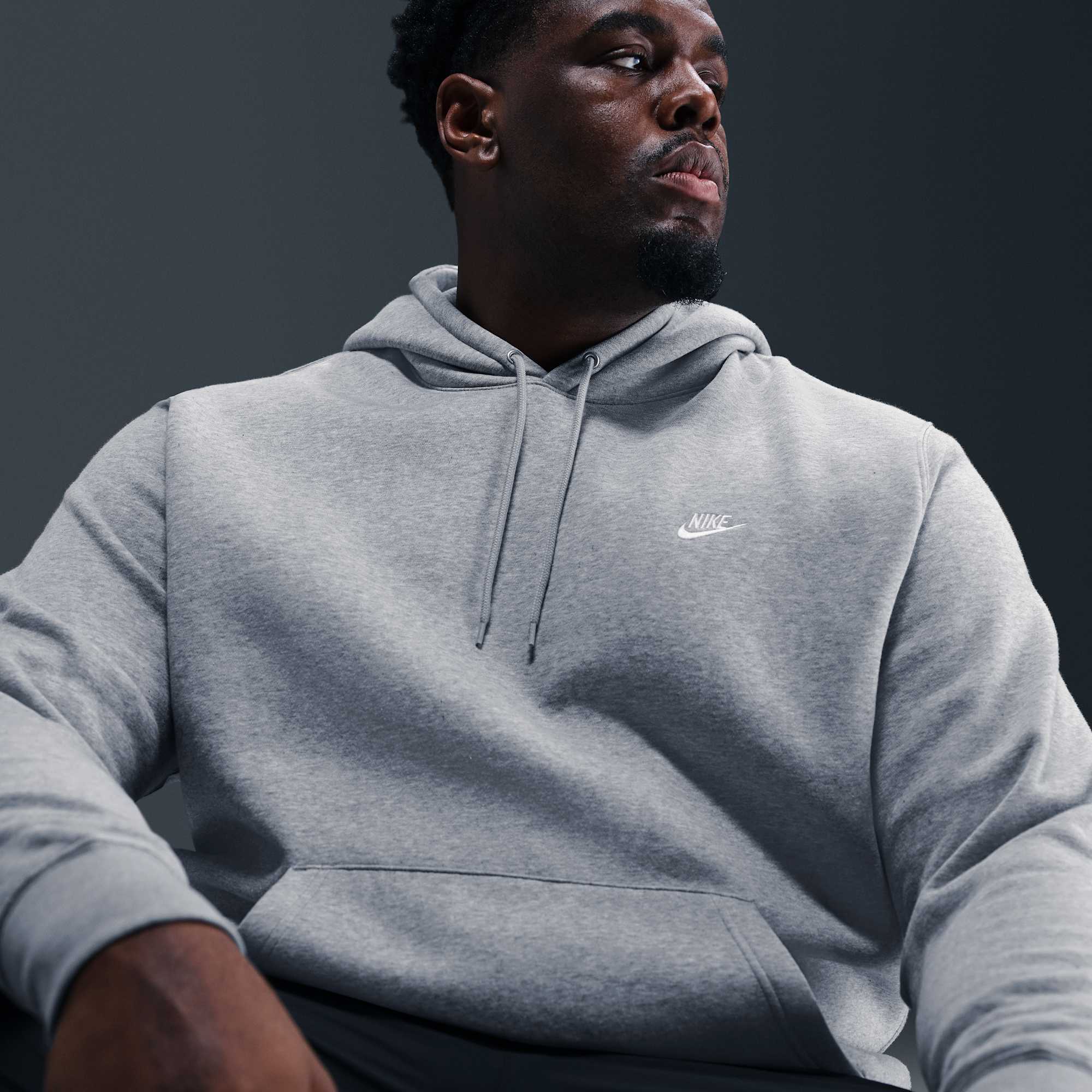 Nike Club, NEGRO, hi-res