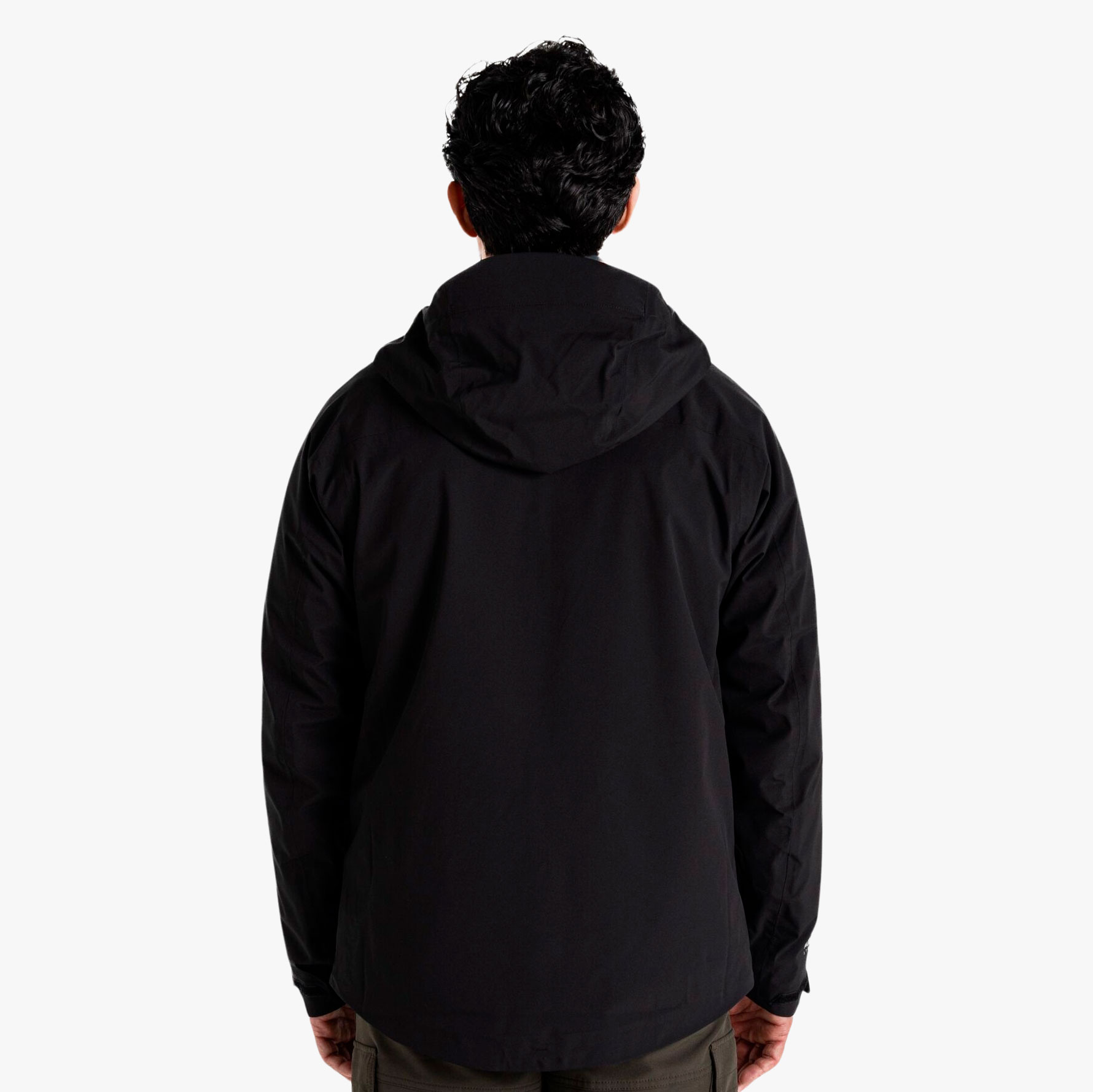 Craghoppers Chaqueta Impermeable Posa, NEGRO, hi-res
