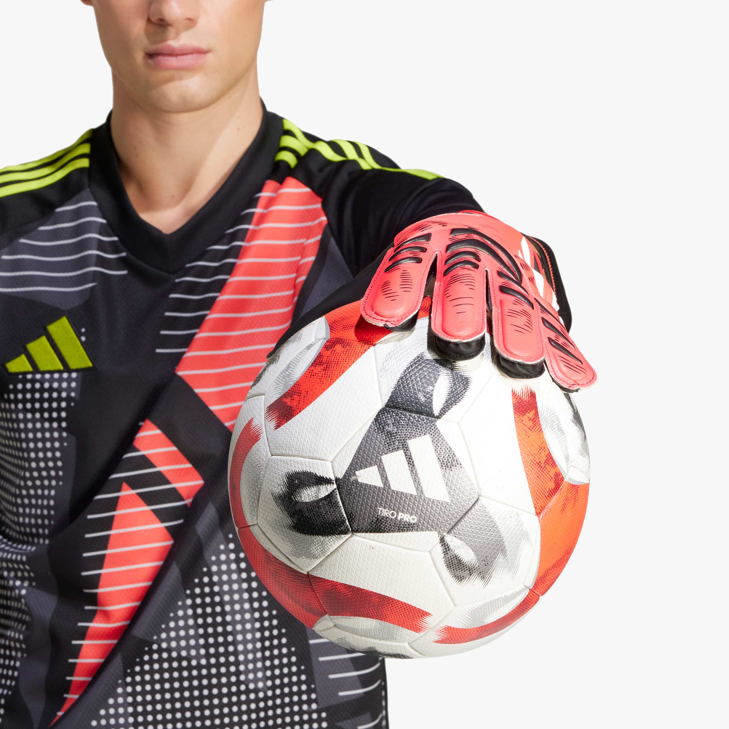 adidas Guantes de Arquero Predator de Entrenamiento, NEGRO, hi-res