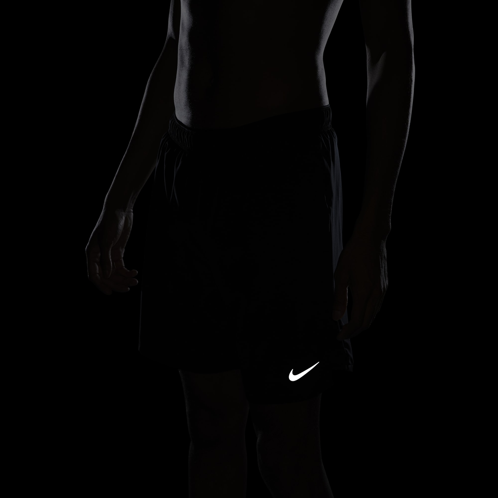 Nike Shorts Challenger, NEGRO, hi-res