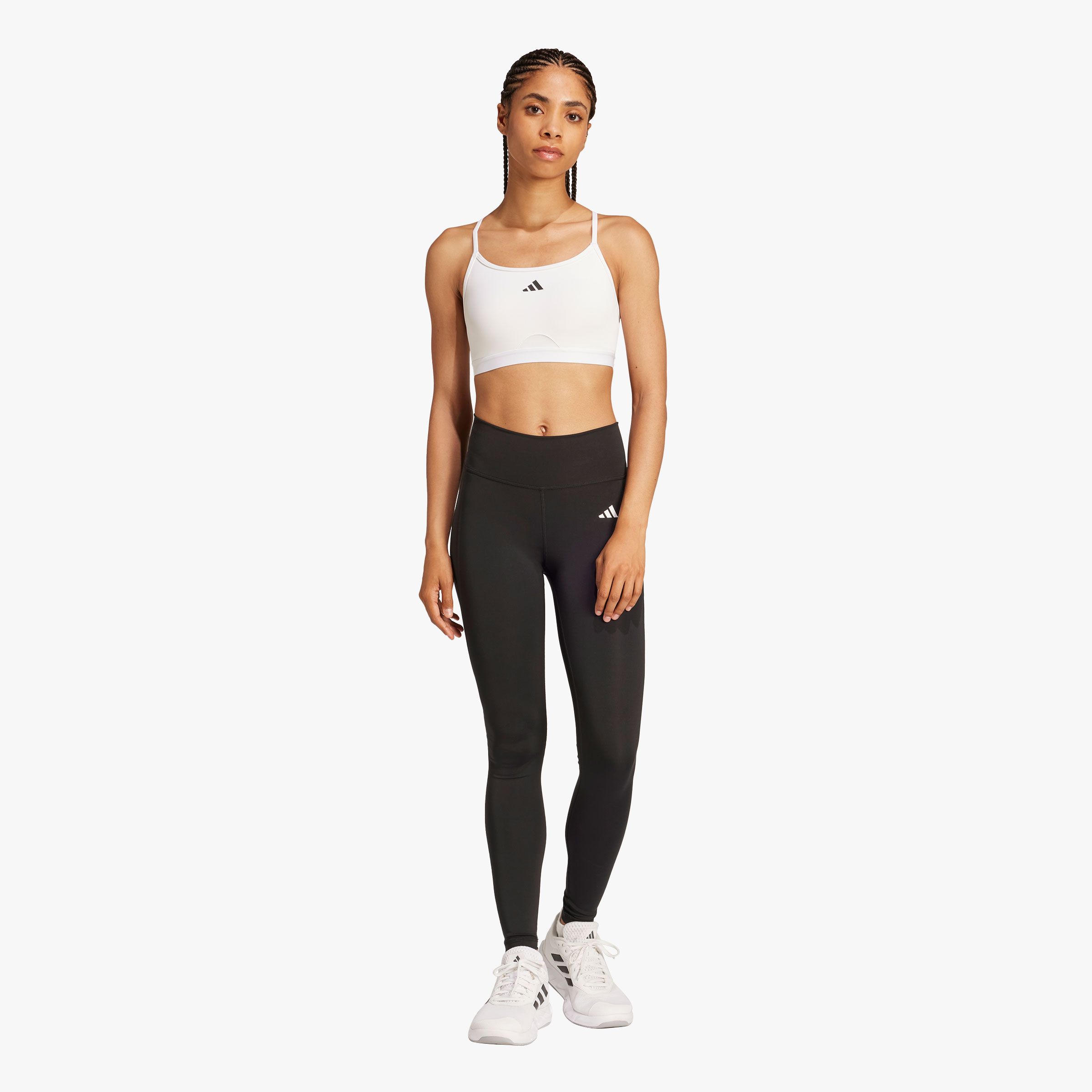 adidas Top Deportivo Aeroreact, BLANCO, hi-res