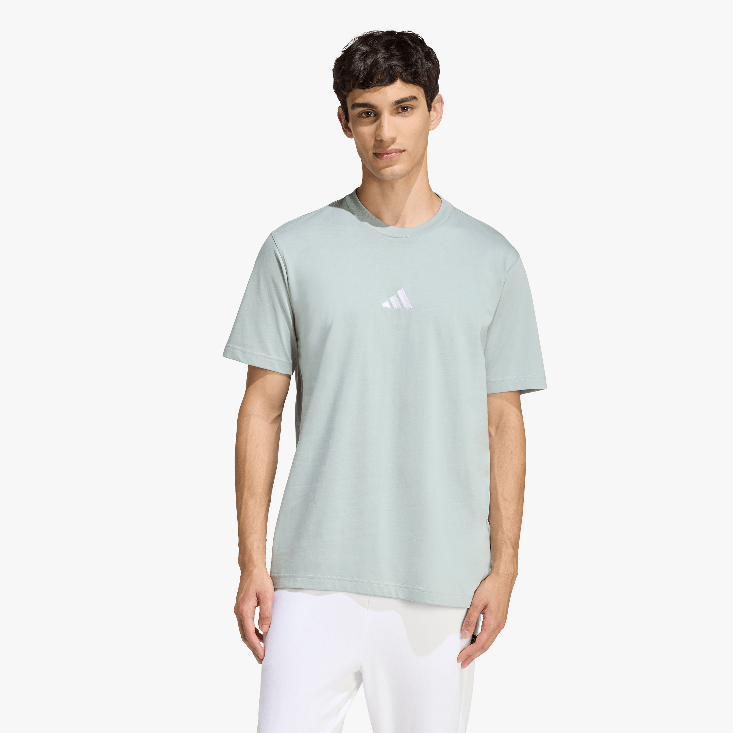 adidas Polera Essentials, VERDE, hi-res