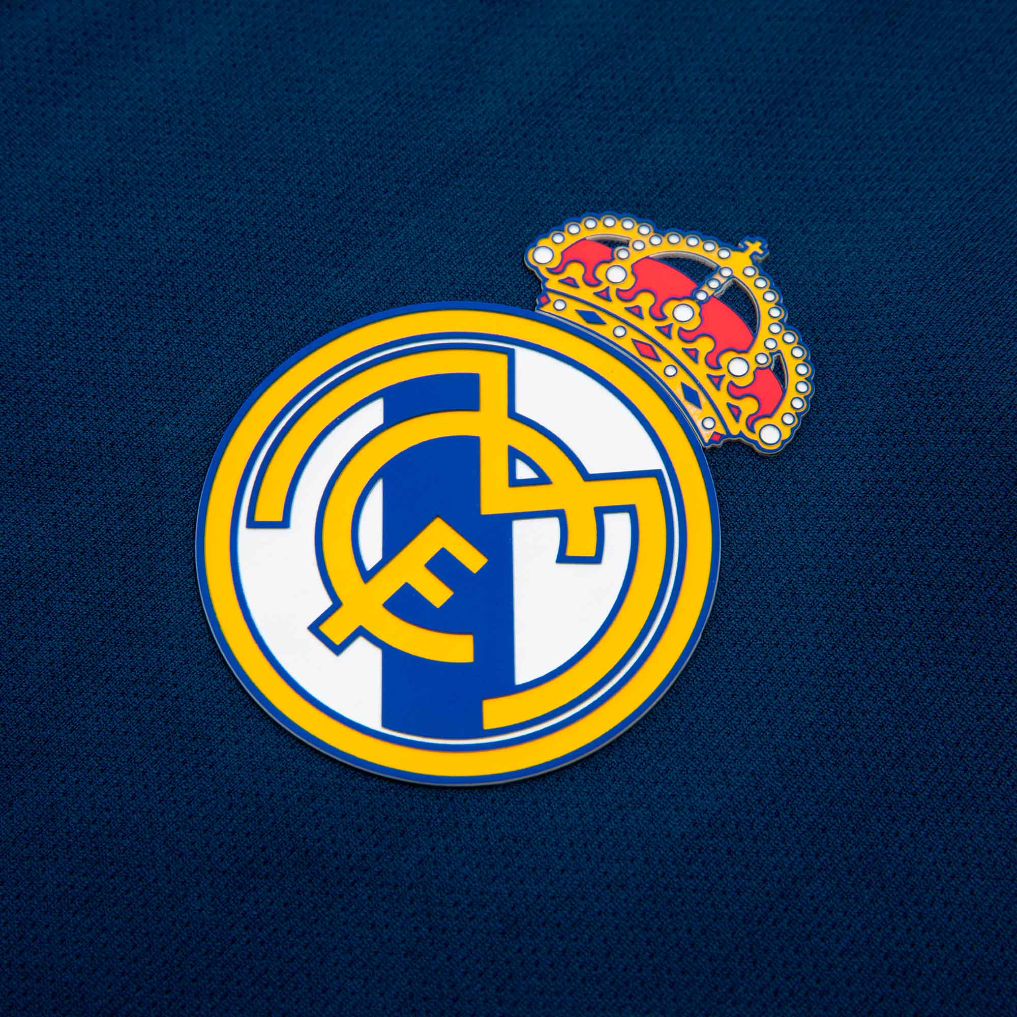 Real Madrid Camiseta Heritage, AZUL, hi-res