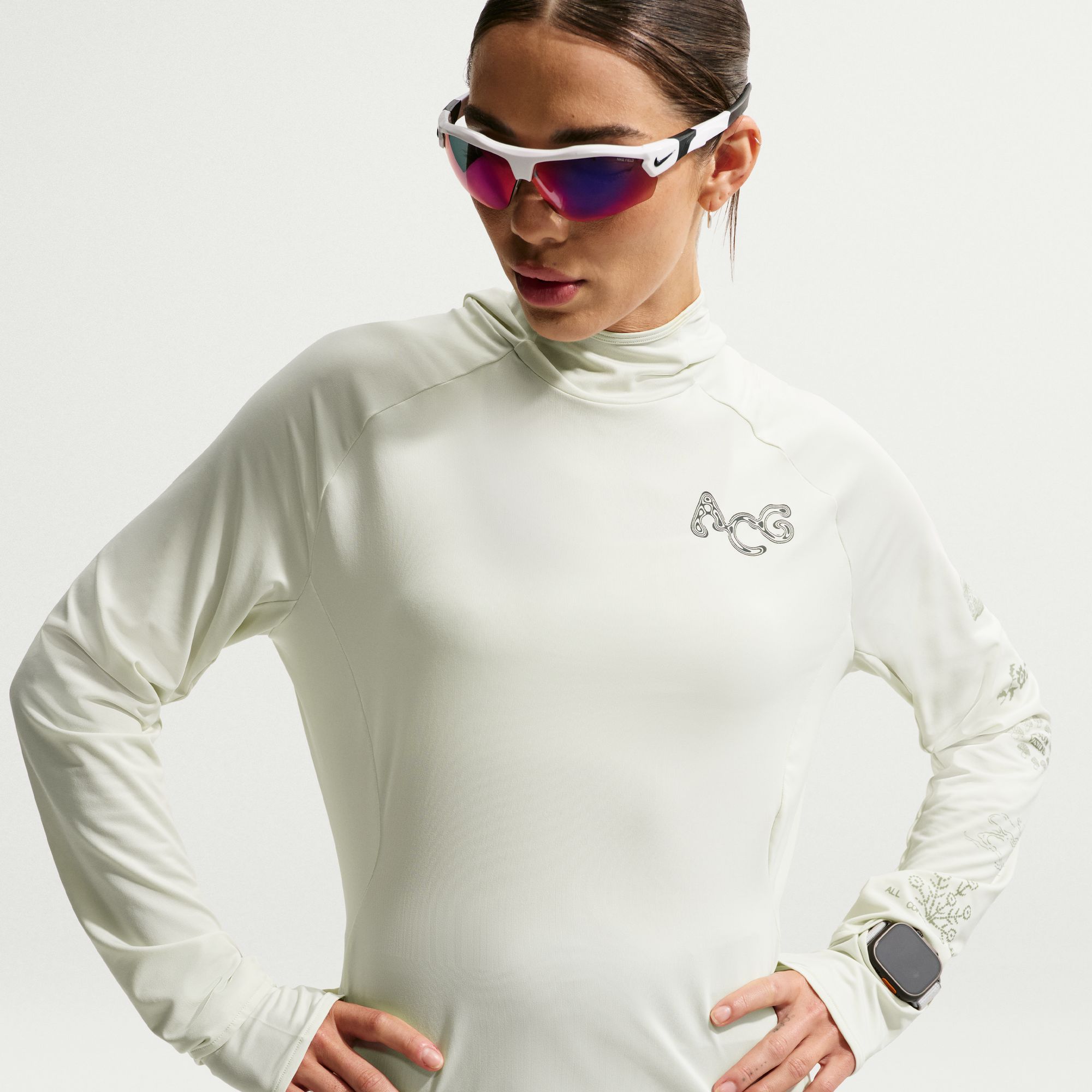 Nike Poler&oacute;n ACG Solar Chase, NEGRO, hi-res
