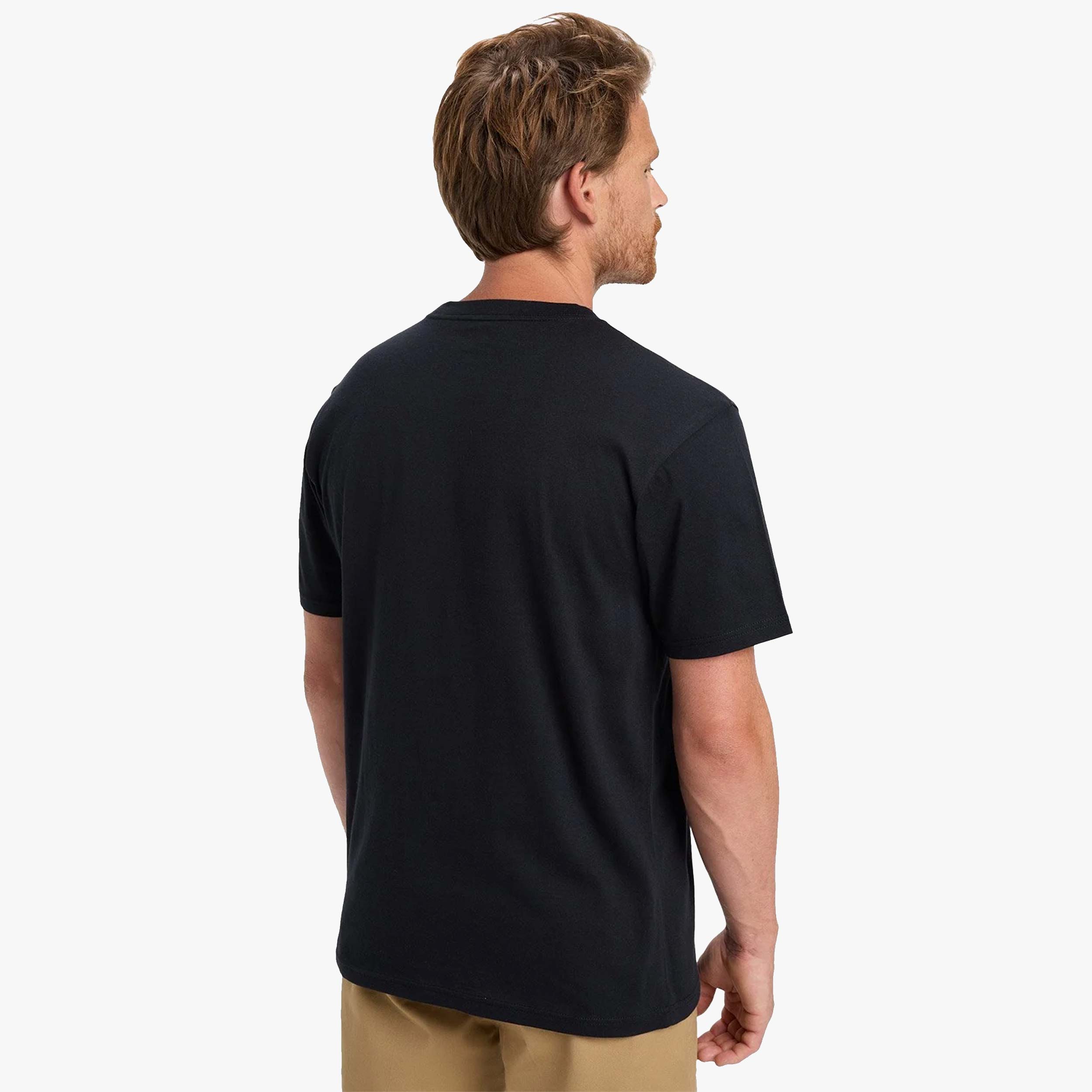 Quiksilver Polera Type Line, NEGRO, hi-res