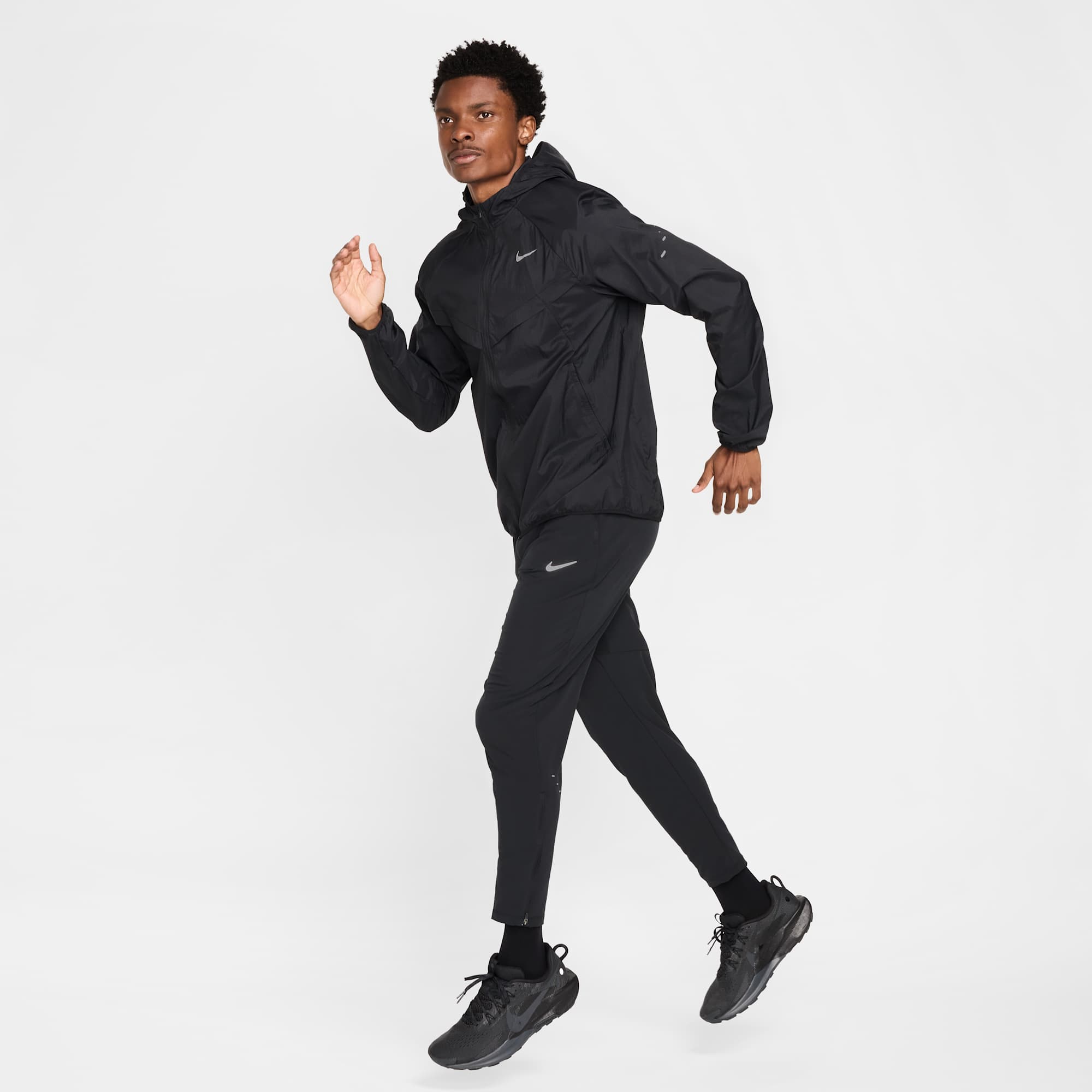 Nike Chaqueta Repel UV Stride, NEGRO, hi-res