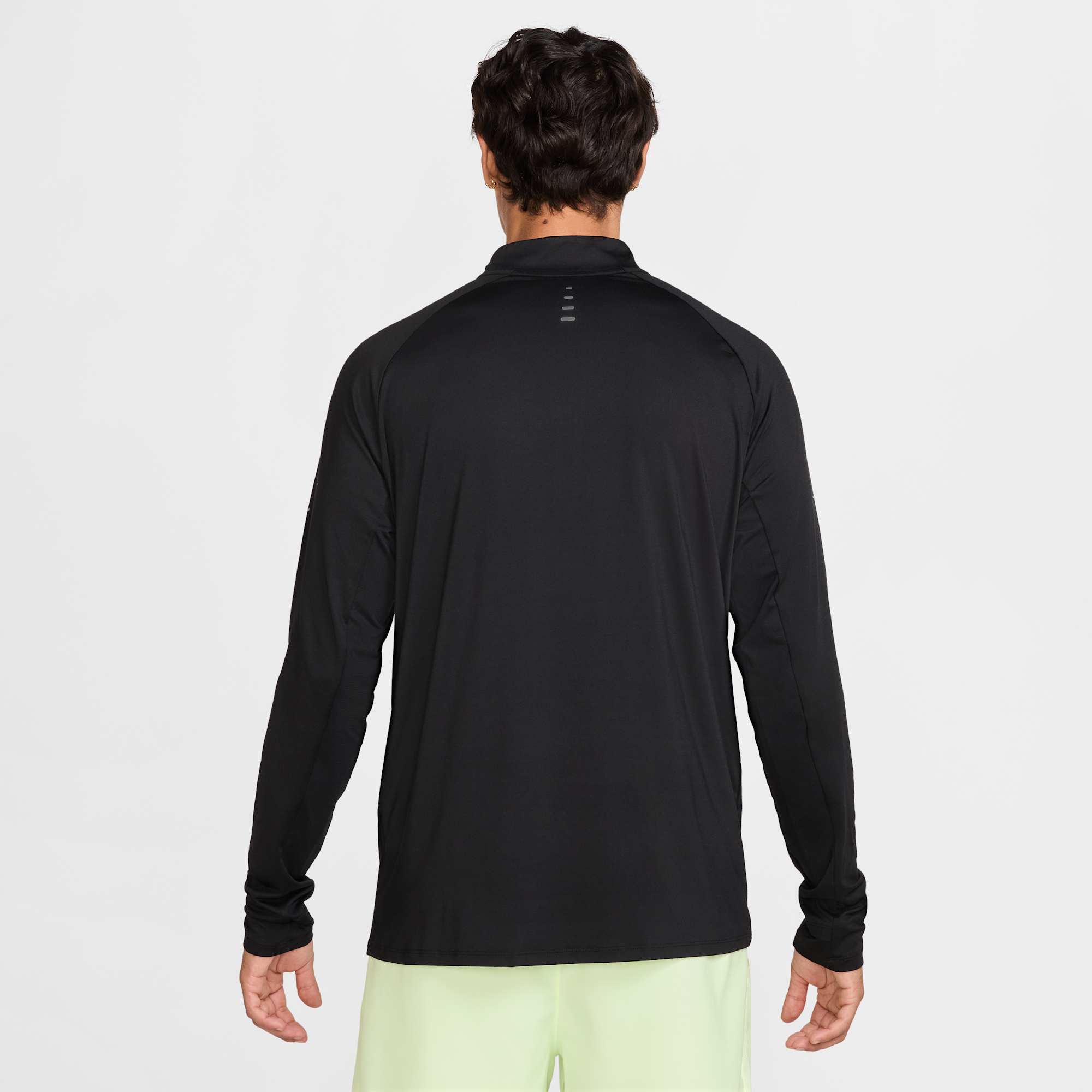 Nike Polera Dri-FIT 1/4-Zip Stride, NEGRO, hi-res