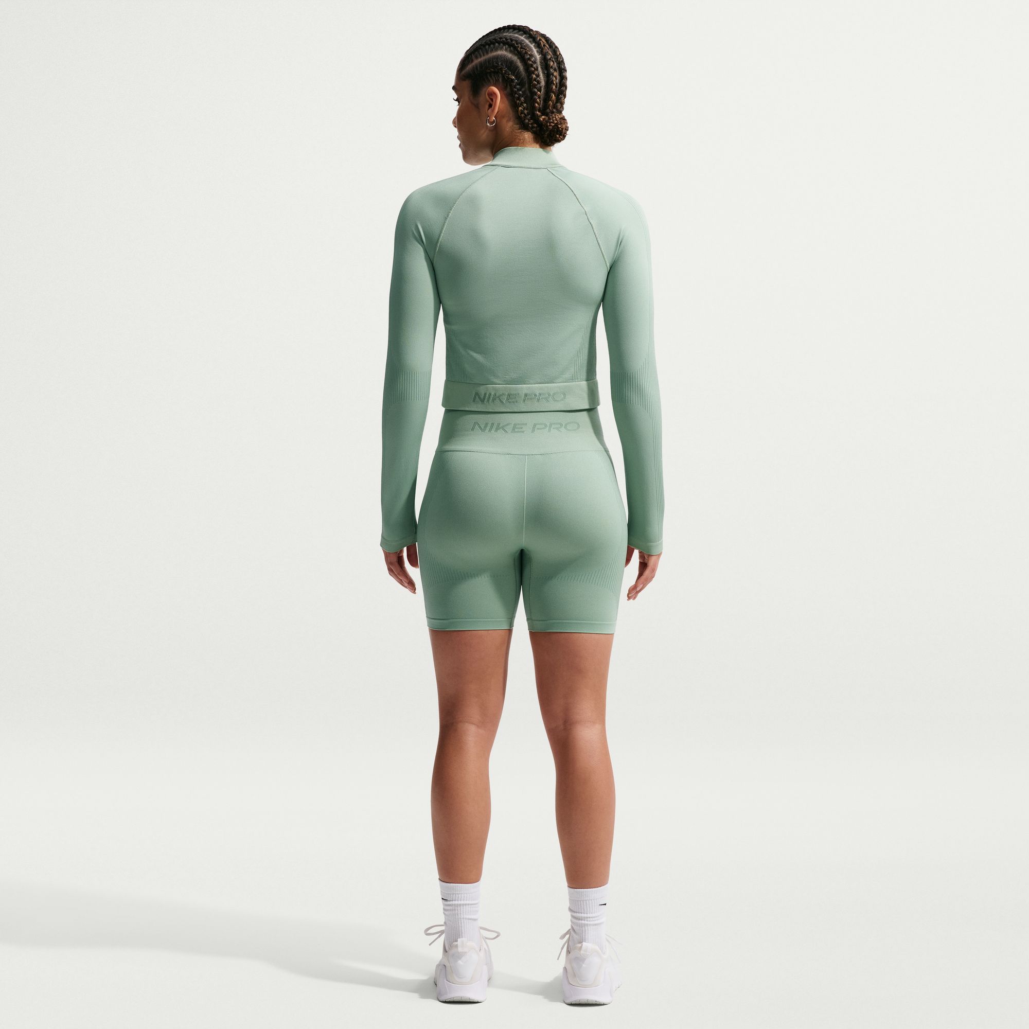 Nike Shorts de ciclismo Pro Seamless, NEGRO, hi-res