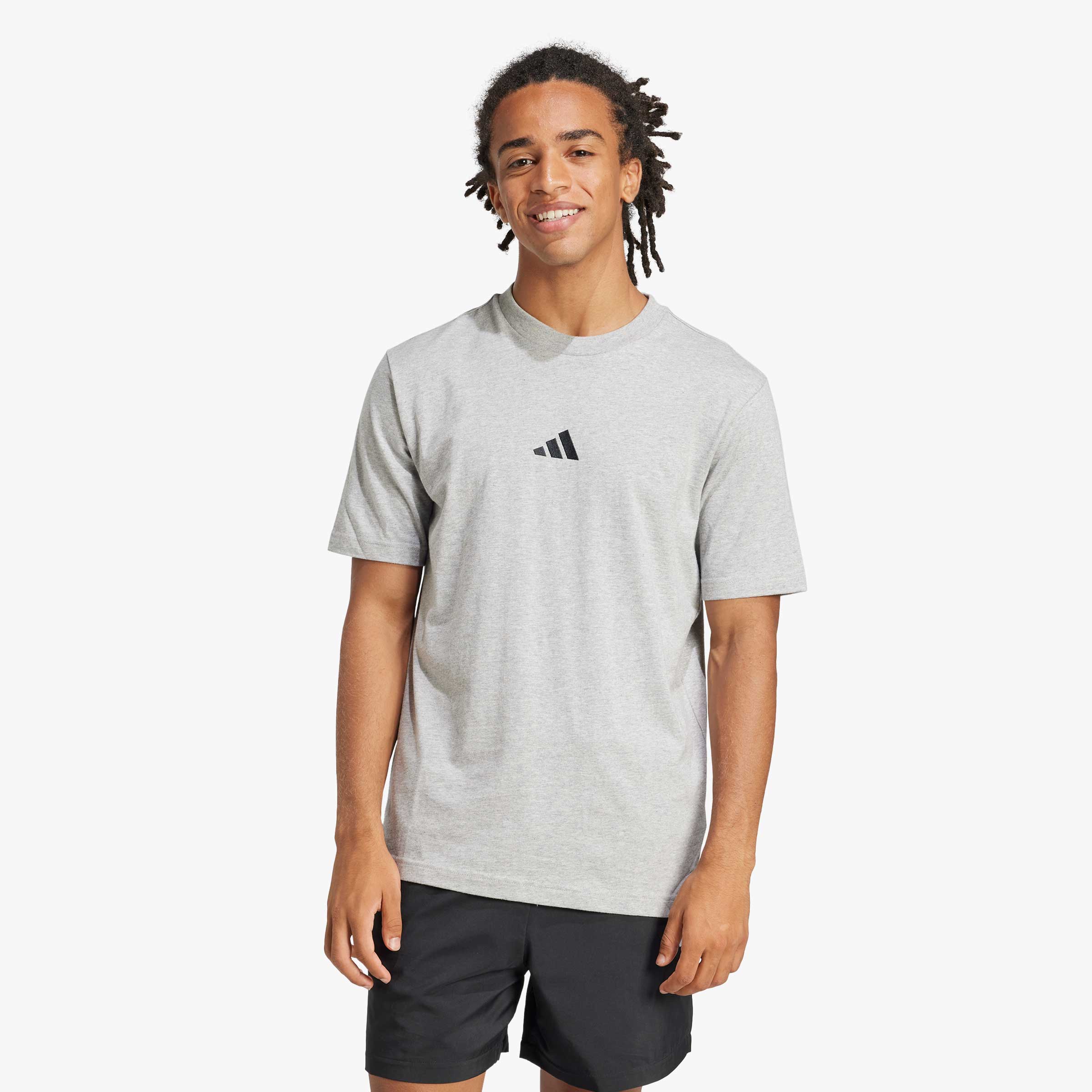 adidas Polera Essentials, GRIS, hi-res