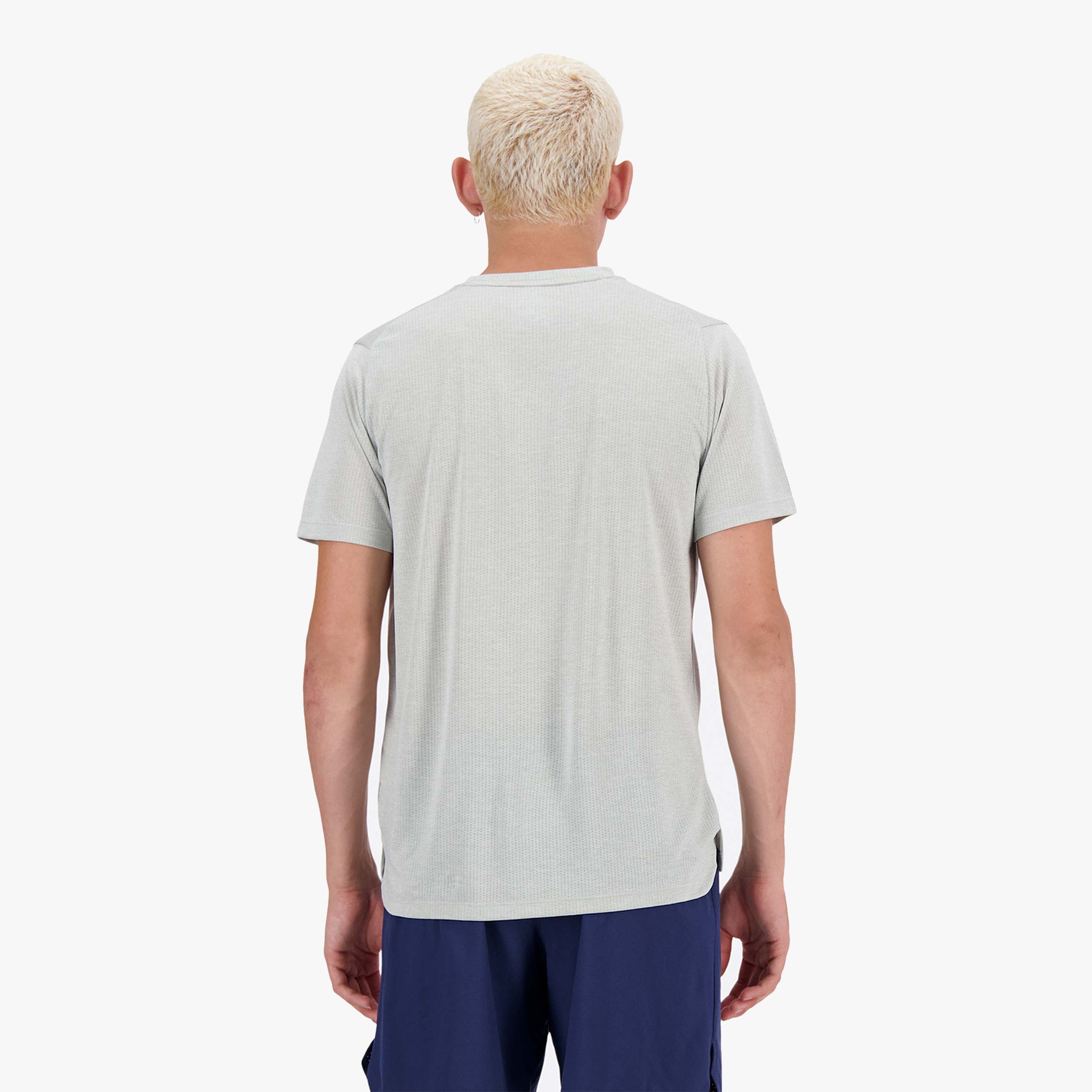 New Balance Polera Athletics, GRIS, hi-res
