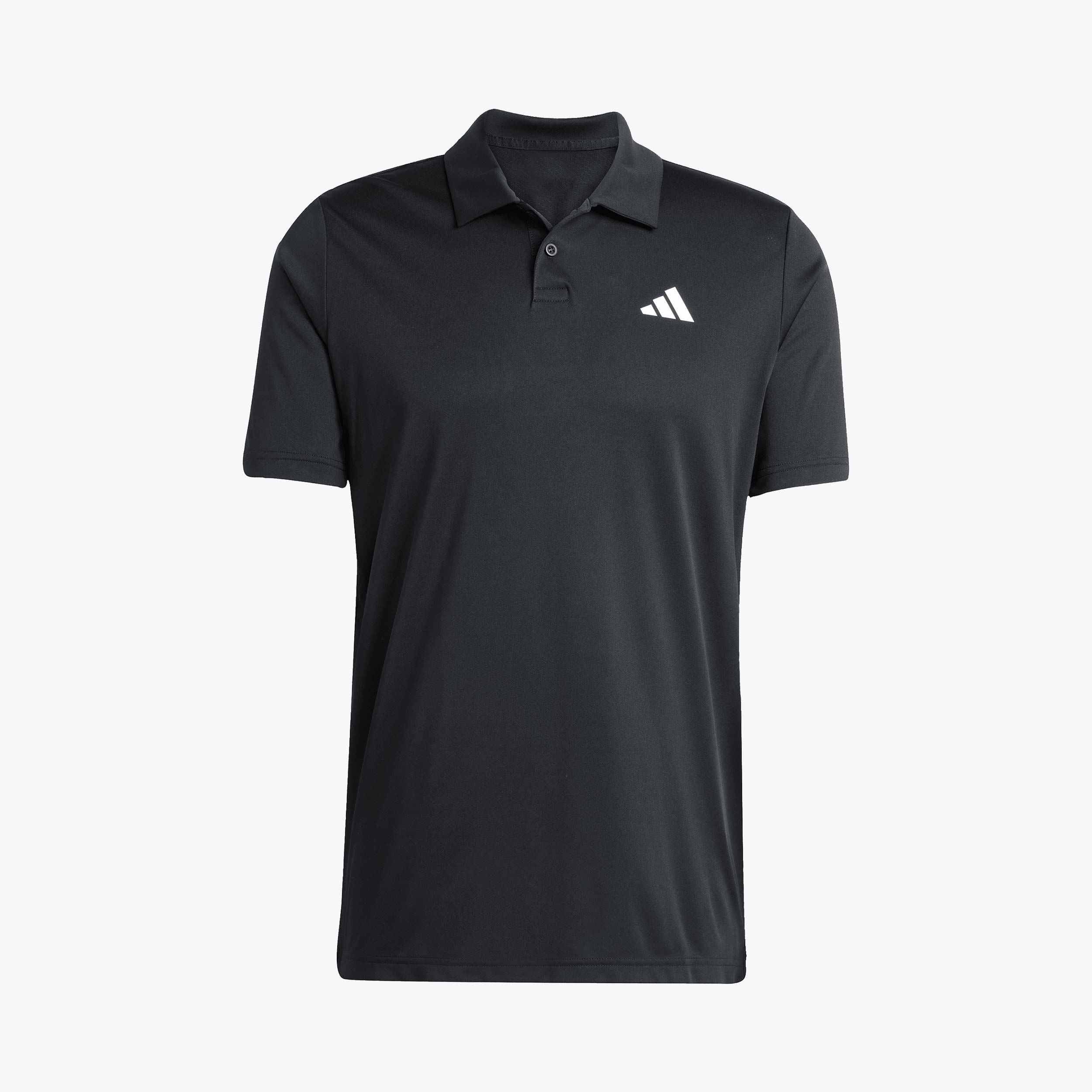 adidas Polera con cuello Tenis Club, NEGRO, hi-res