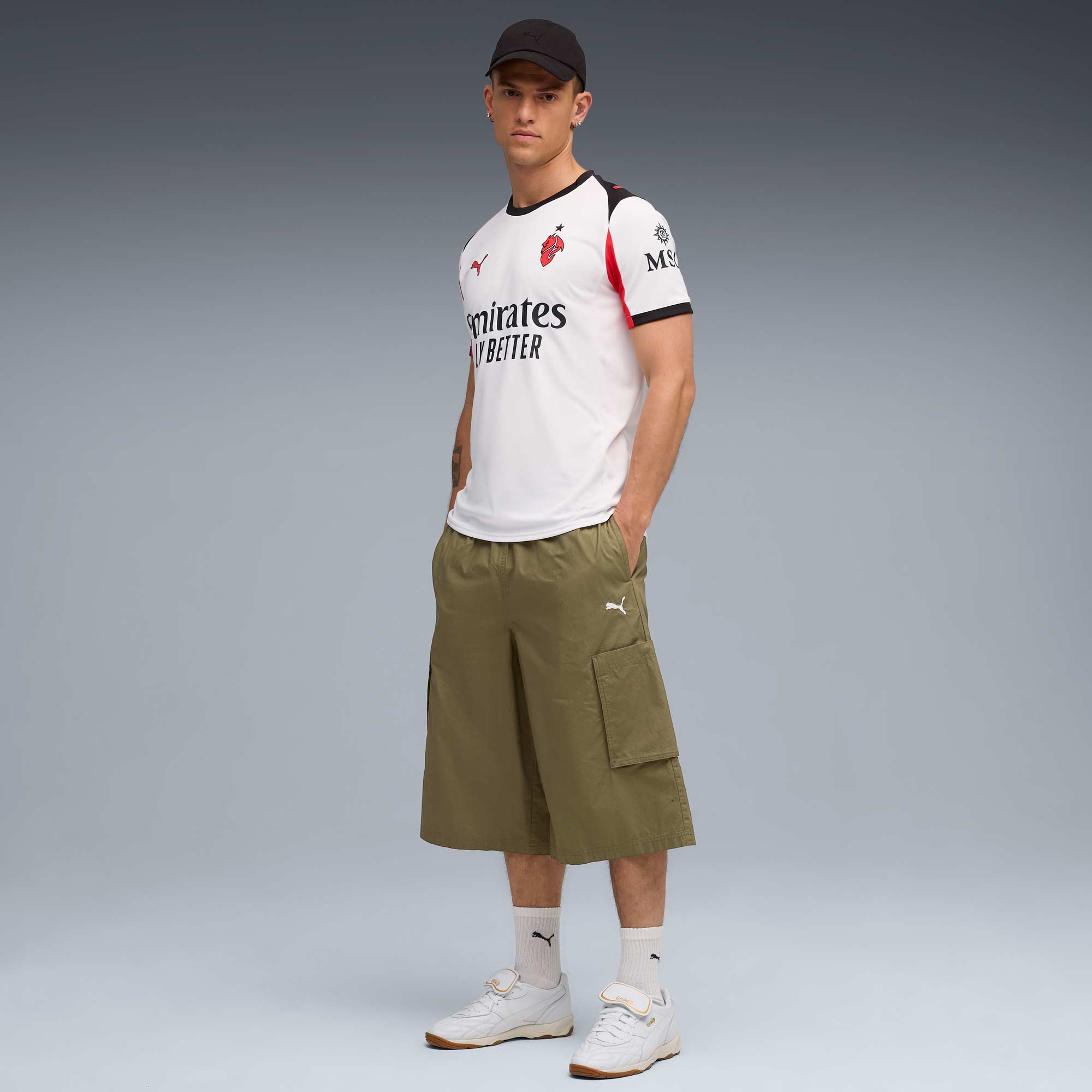 Puma Camiseta AC Milan Visitante 25/26, BLANCO, hi-res