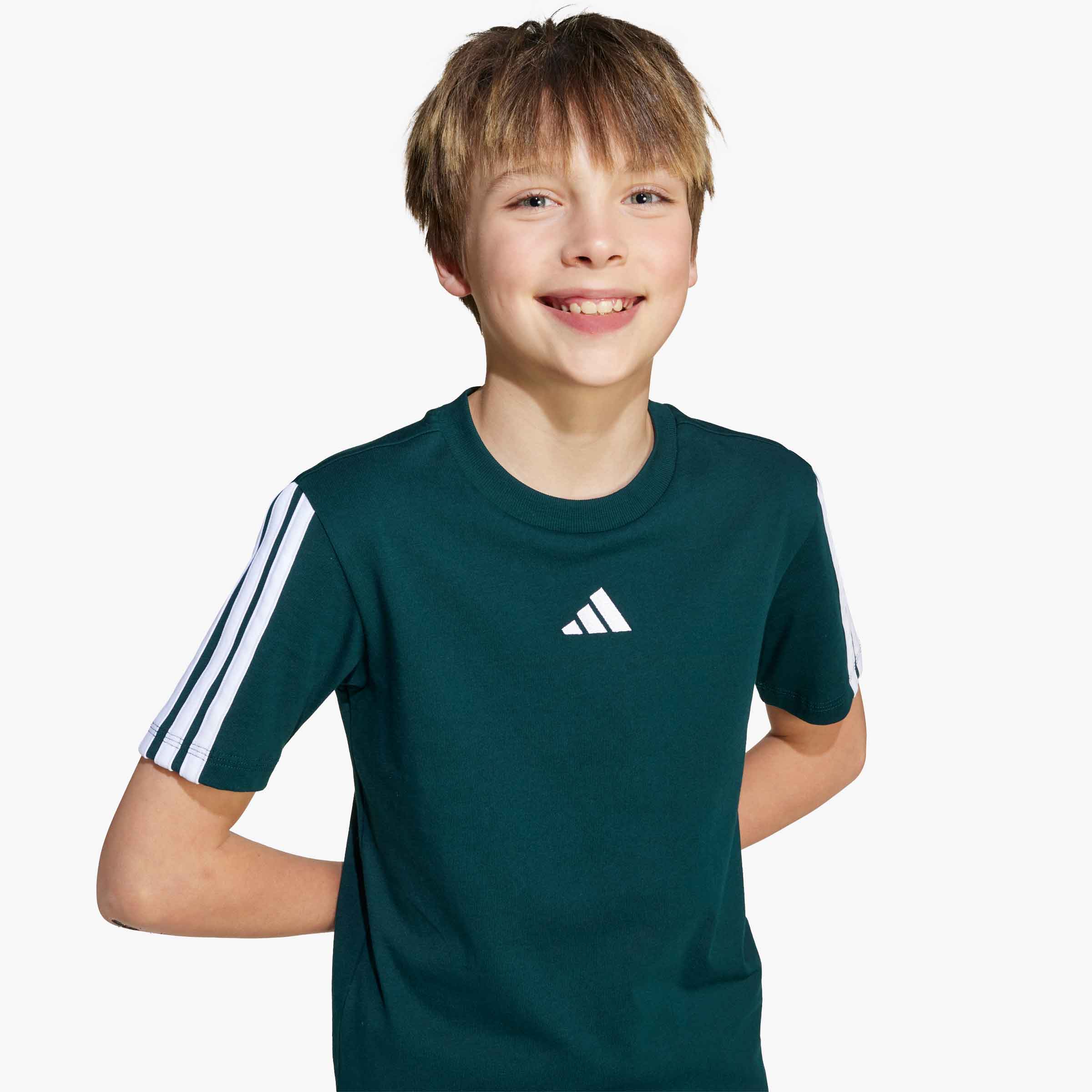 adidas Polera Essentials Kids, GRIS, hi-res